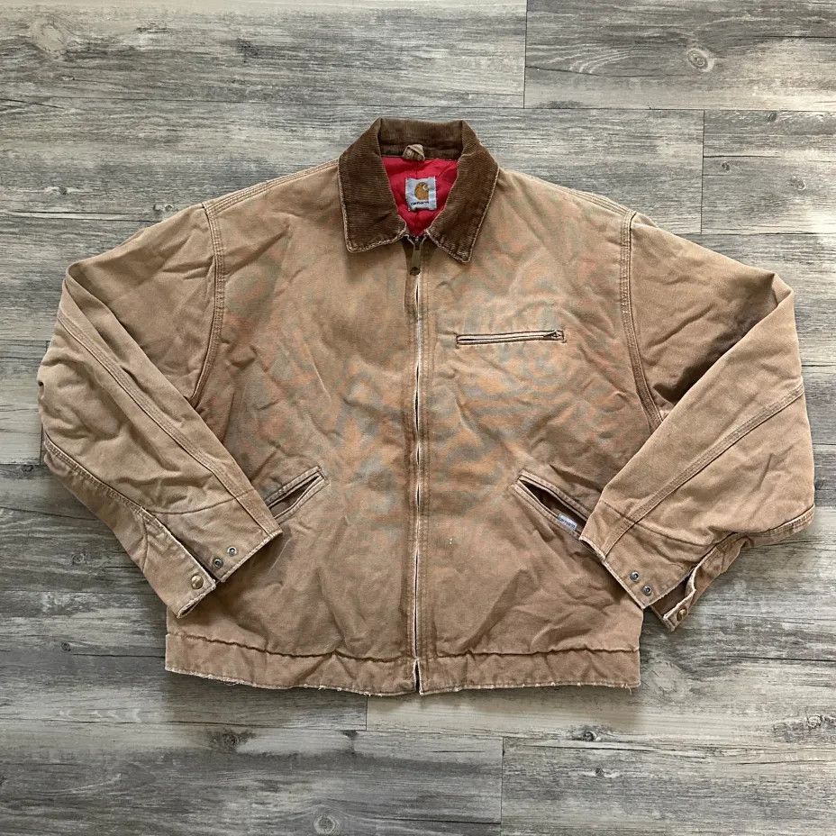 Carhartt Vintage Carhartt Detroit Duck Lining Jacket Size L / XL Size US M / EU 48-50 / 2 - 1 Thumbnail