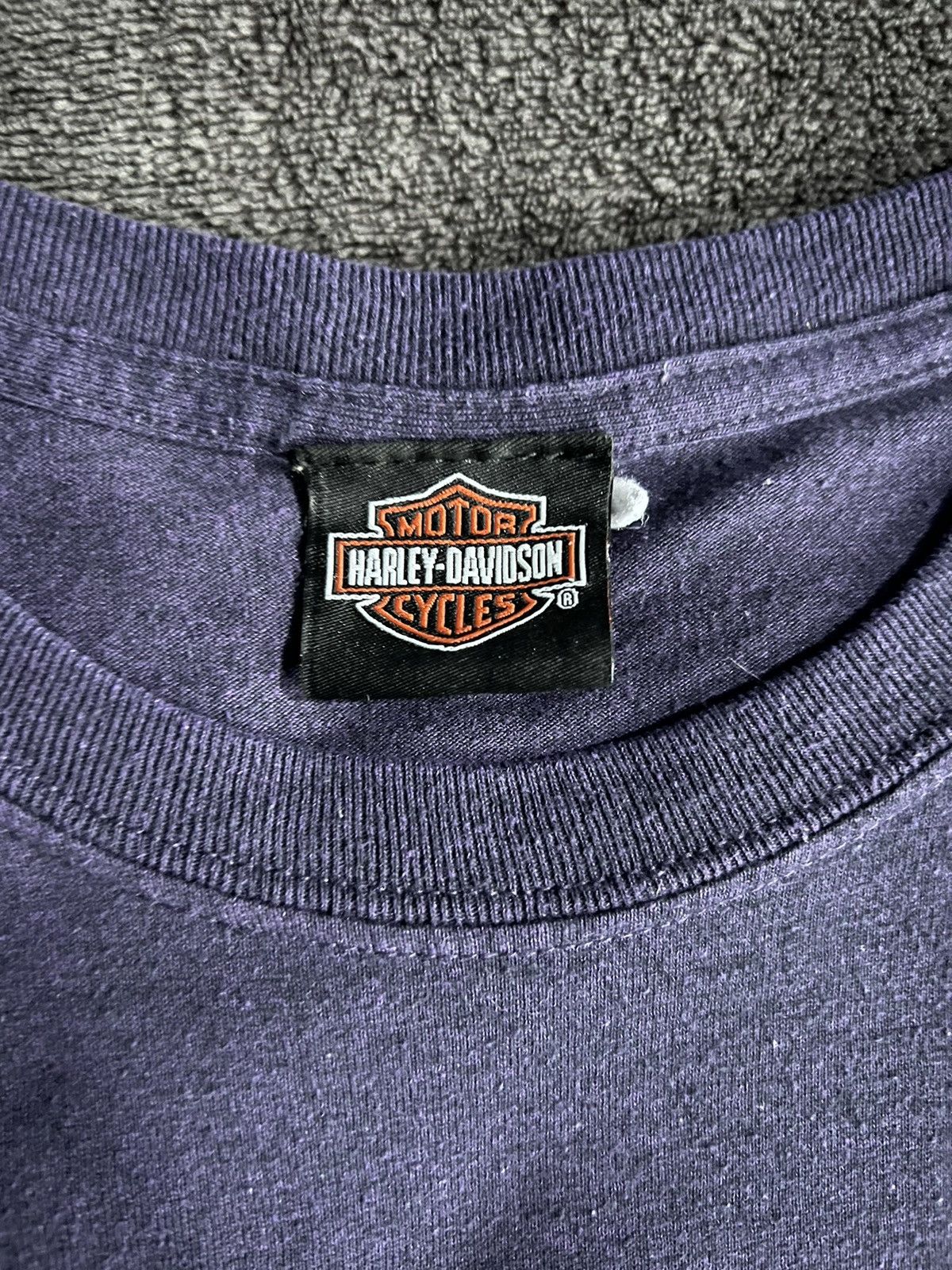 Harley Davidson Vintage Y2K Harley Davidson Chrome Eagle Graphic Tee Size US L / EU 52-54 / 3 - 5 Thumbnail