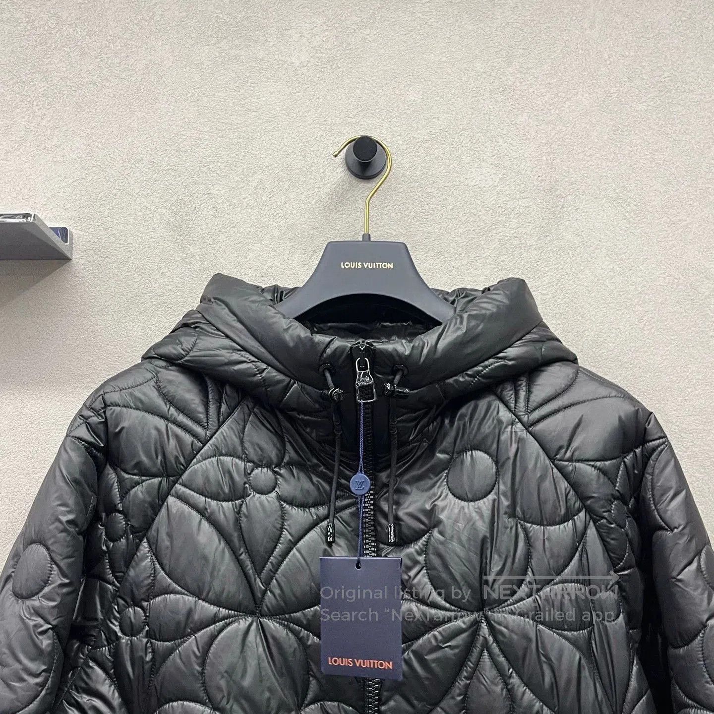Louis Vuitton lightweight black quilted jacket size 48. Size US M / EU 48-50 / 2 - 4 Thumbnail