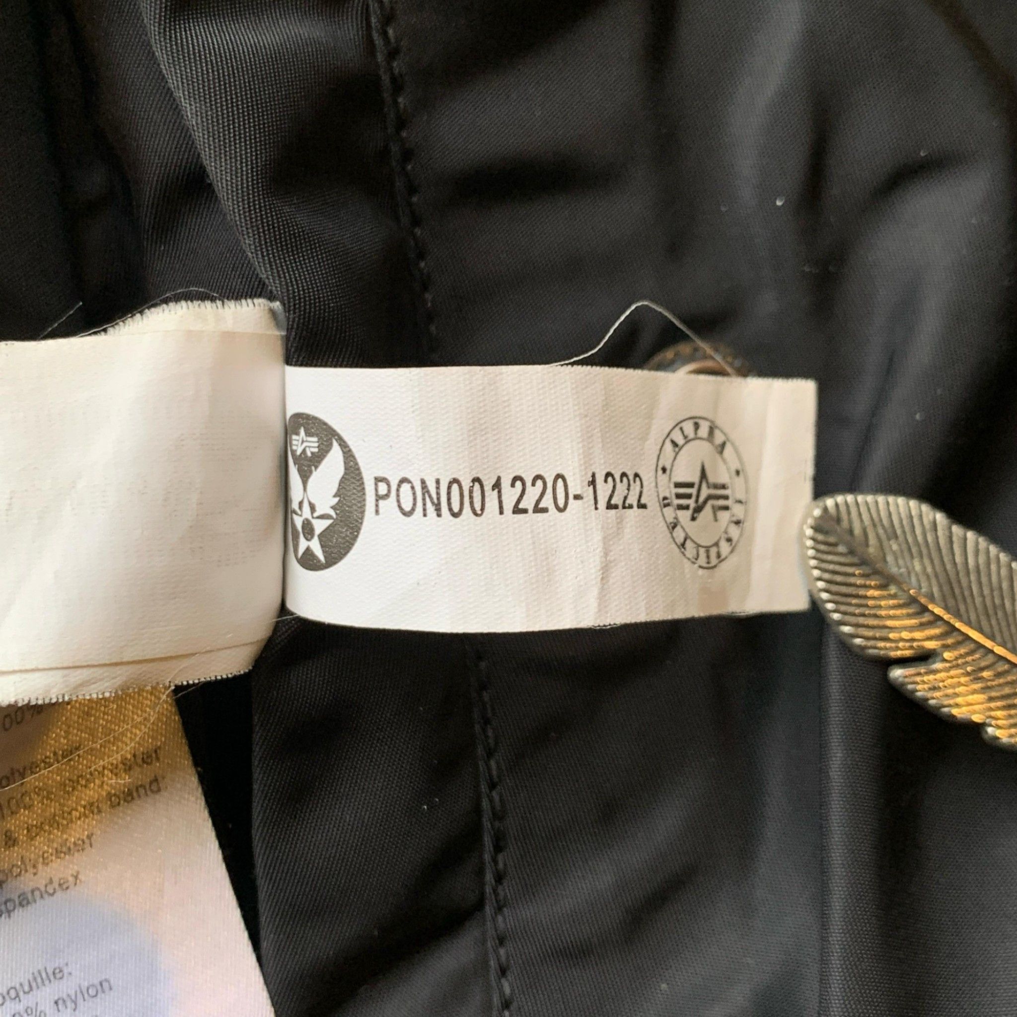 Alpha Industries Alpha Industries Apollo MA-1 Flight Jacket with NASA Size US XL / EU 56 / 4 - 8 Thumbnail