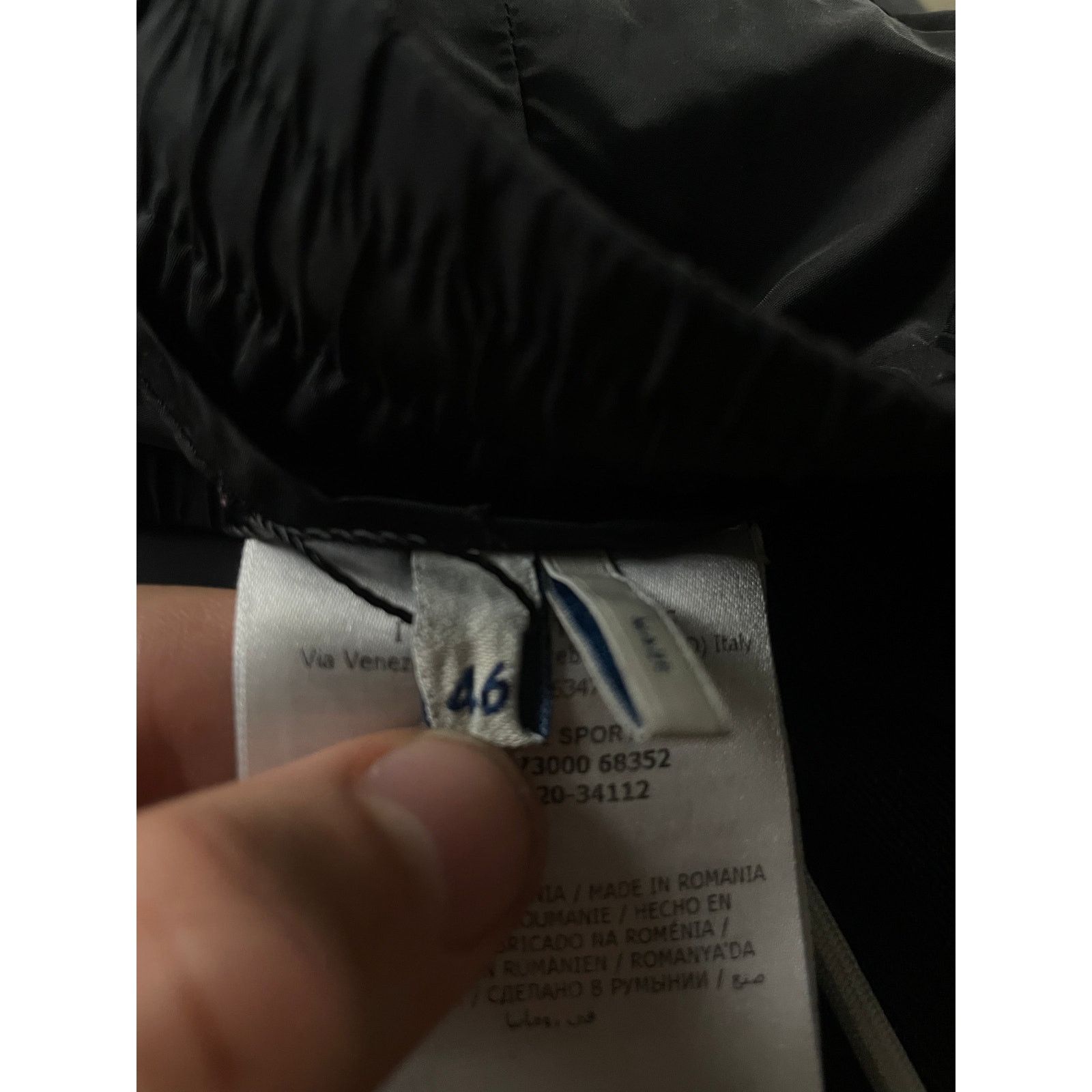 Moncler Moncler Track Pants Black White Stripe Used 46 (Small) Size US 30 / EU 46 - 3 Thumbnail