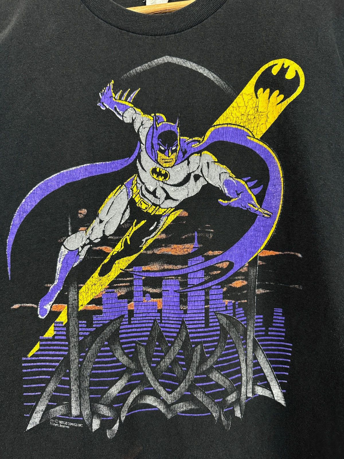 DC Comics 1989 Vintage Batman DC Comics Graphic Single Stitch T-Shirt Size US L / EU 52-54 / 3 - 9 Thumbnail