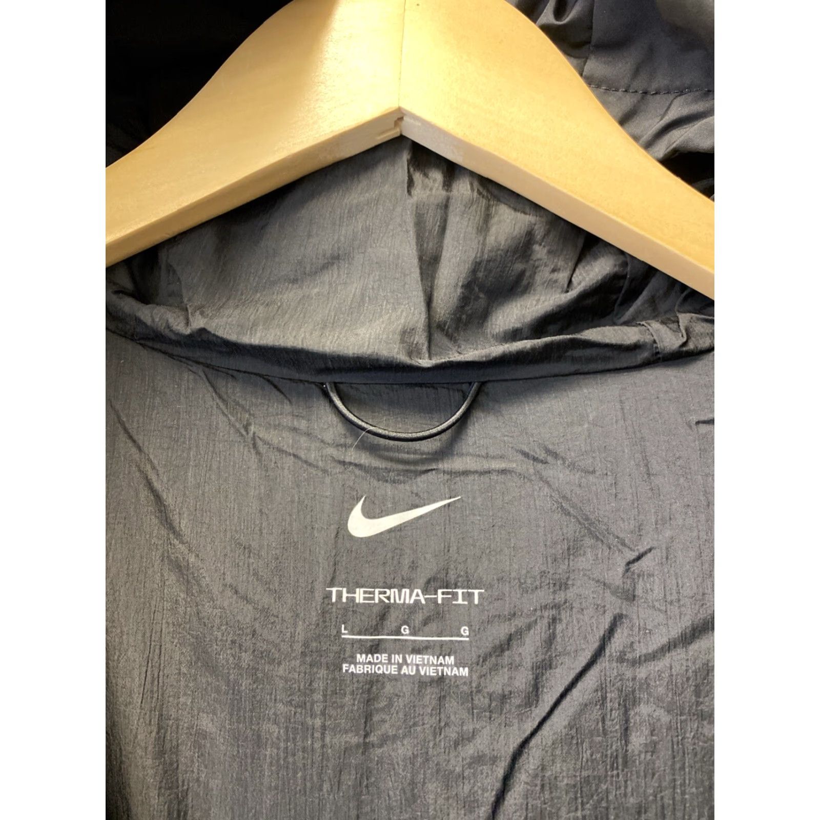 Nike Nike Therma Fit Hooded Jacket Black Men’s L 125-21 Size US L / EU 52-54 / 3 - 3 Thumbnail