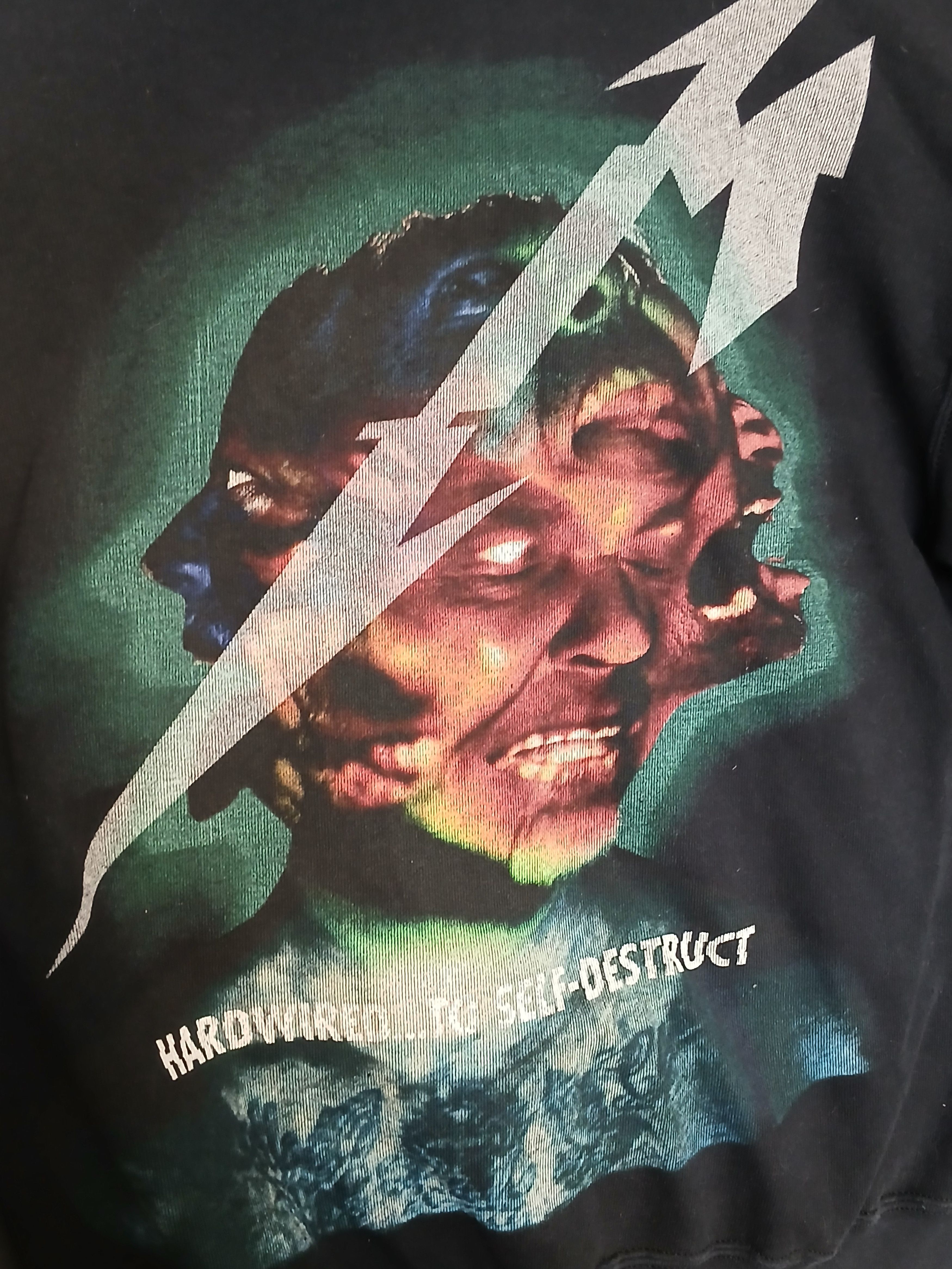 Metallica Metallica Hardwired...To Self-Destruct Hoodie Size US M / EU 48-50 / 2 - 3 Thumbnail
