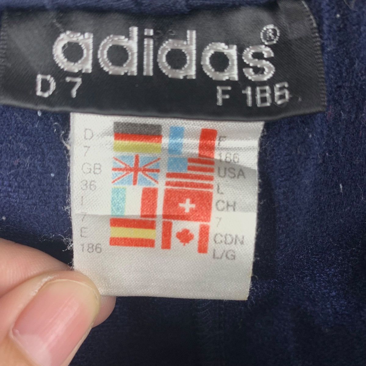 Adidas × Vintage Vintage ADIDAS popper trackpants Size US 38 / EU 54 - 13 Thumbnail