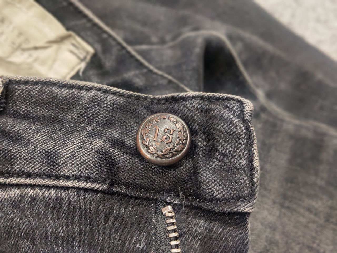R13 R13 Design Alison Skinny Howell Light Faded Denim Jeans Size 27" / US 4 / IT 40 - 14 Thumbnail