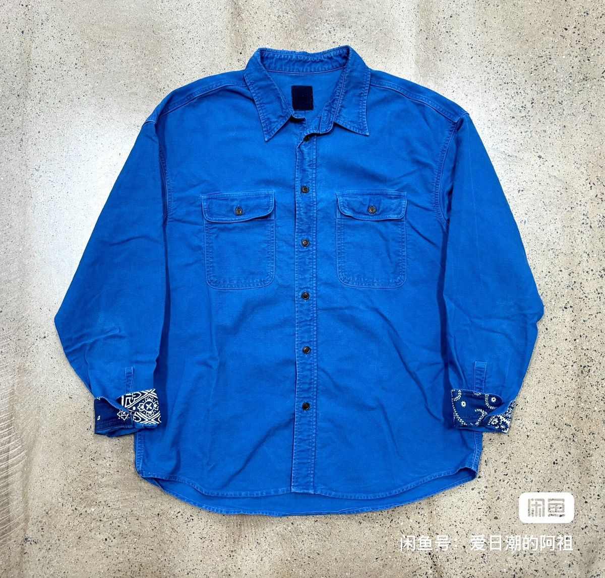 Visvim Visvim 21 ICT Lumber Shirt indigo，size 4 Size US XL / EU 56 / 4 - 1 Thumbnail