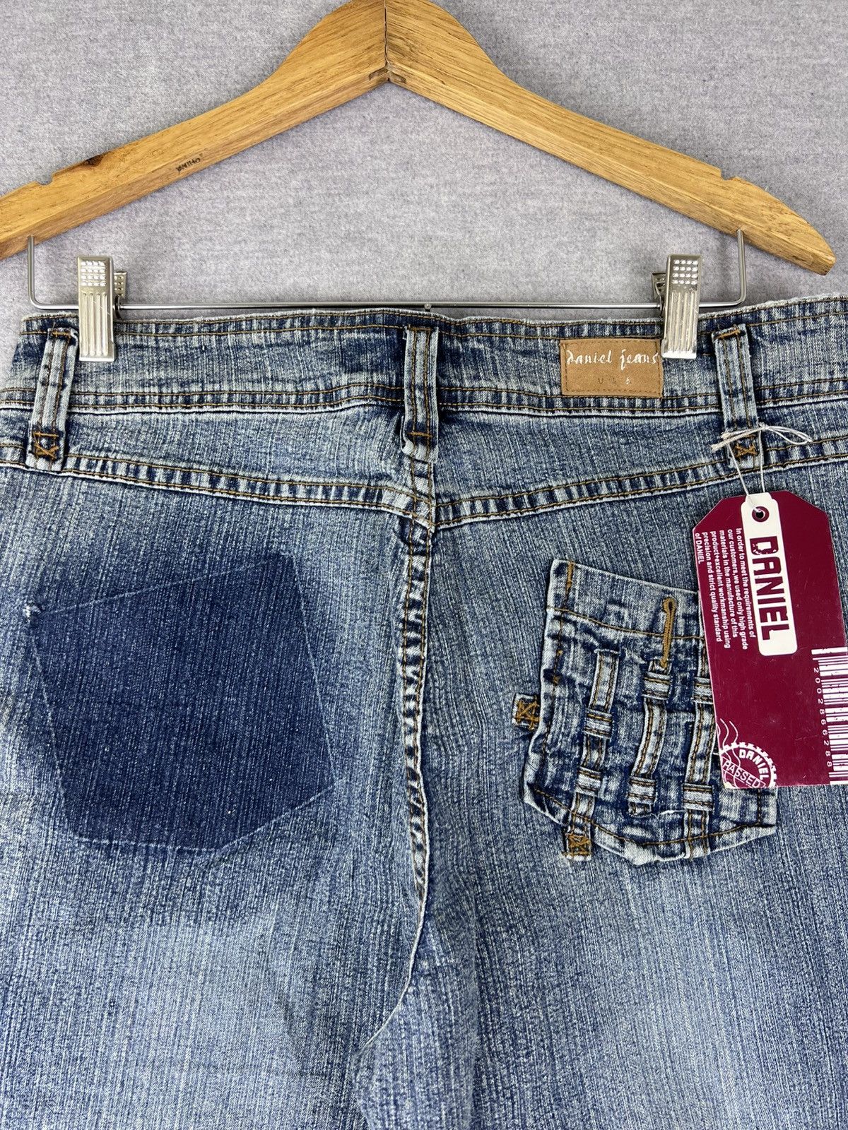 Vintage Daniel Jeans Y2K Flared Jeans 30x31 Bootcut Flared Western Size 30" / US 8 / IT 44 - 1 Thumbnail
