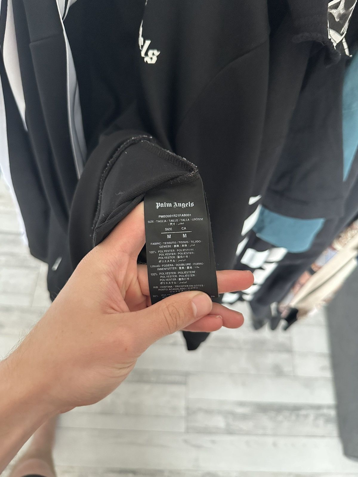 Palm Angels Palm Angels Track Zip M size Size US M / EU 48-50 / 2 - 5 Thumbnail