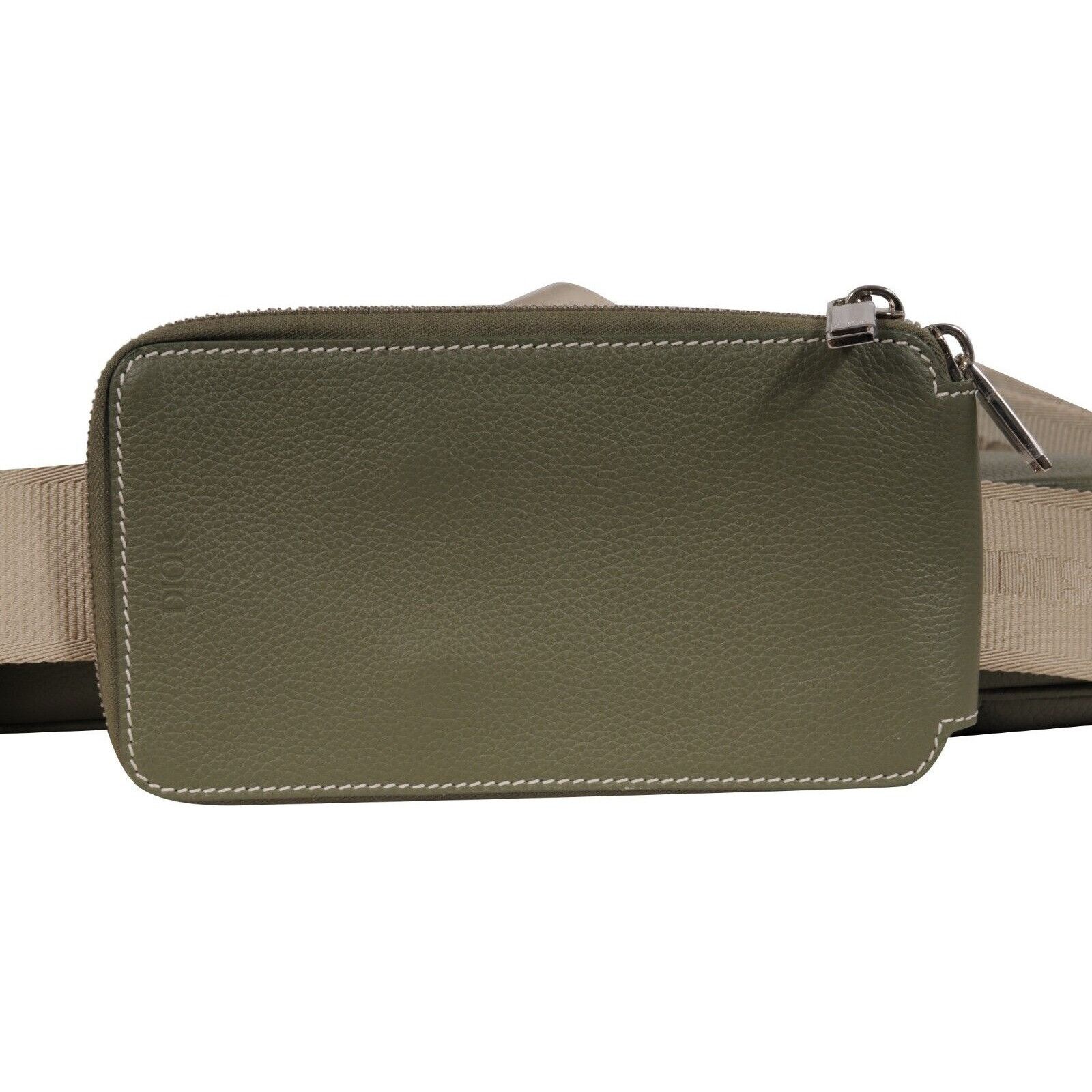Dior Saddle Bag Green Leather Cargo Crossbody Travel Size ONE SIZE - 9 Thumbnail
