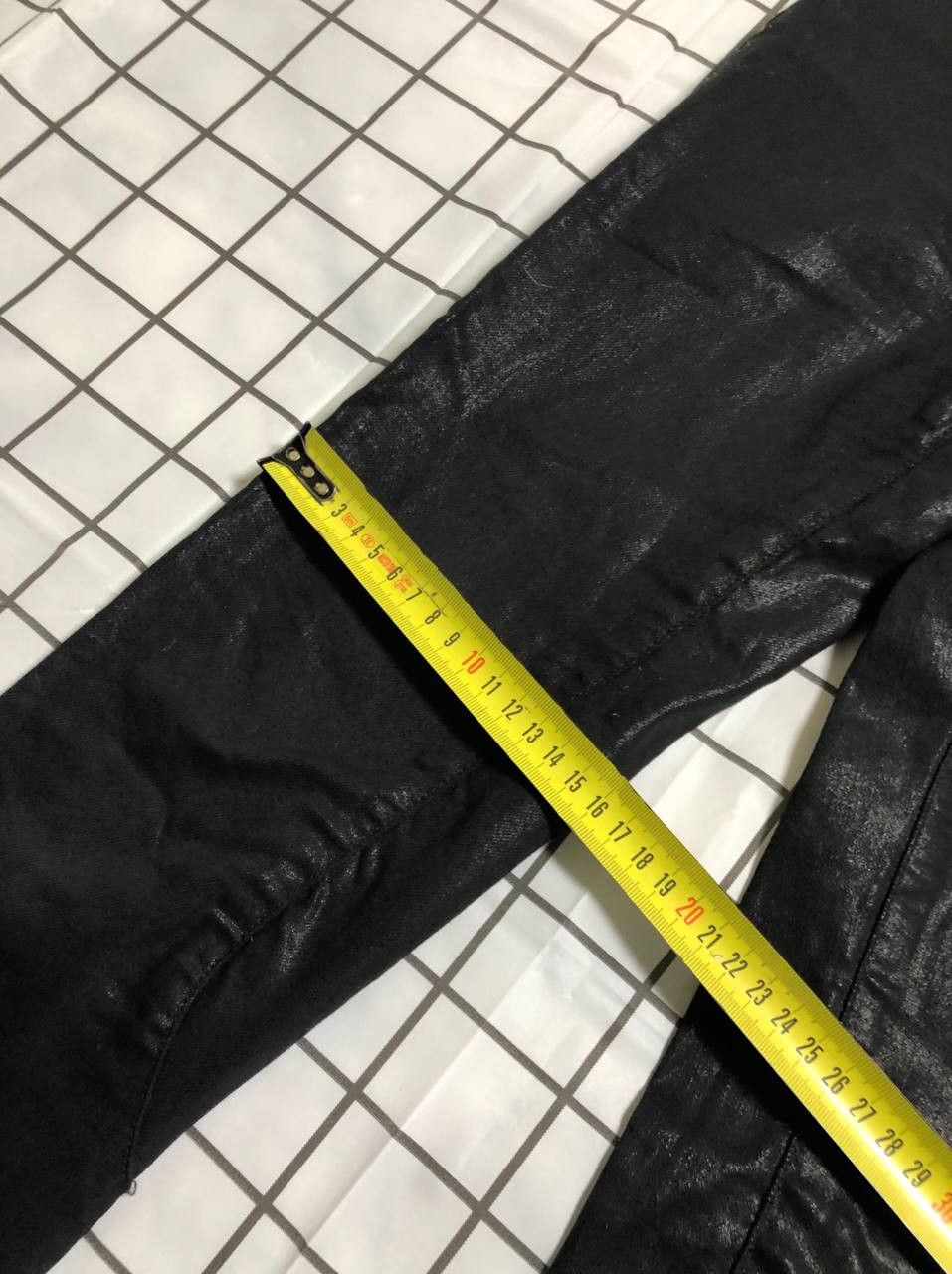Allsaints All Saints Low Rise Cropped Skinny Jeans, Coated, Petrel Size 25" / US 0 / IT 36 - 5 Thumbnail