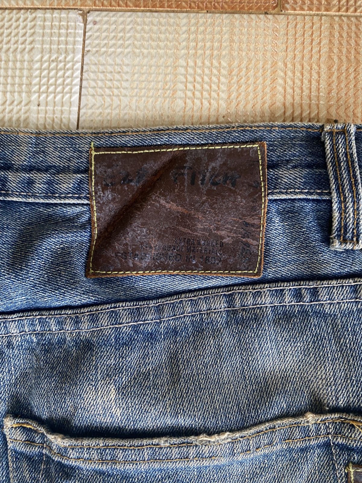 Beauty Beast × PPFM Vintage ezra stitch flare denim Size US 30 / EU 46 - 10 Thumbnail