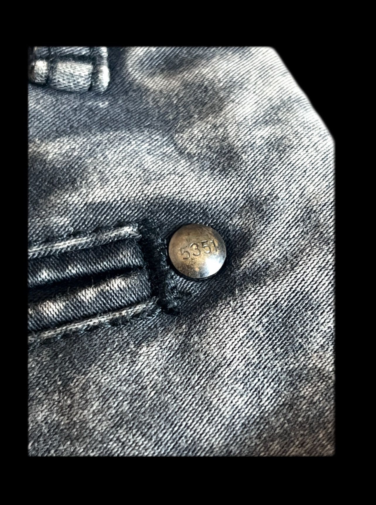 5351 POUR LES HOMMES × Le Grande Bleu (L.G.B.) × Nicole Club 5351 Pour Les Hommes “Charcoal” bootcut jeans Size US 31 - 3 Thumbnail