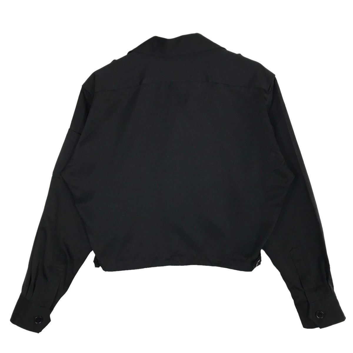 Japanese Brand 💥 1980s VINTAGE JAPANESE TRADITIONAL MOTO CLUB CROP JACKET Size L / US 10 / IT 46 - 8 Thumbnail