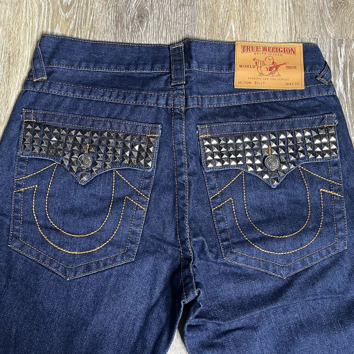 True Religion true religion studded billy jeans Size US 32 / EU 48 - 3 Thumbnail