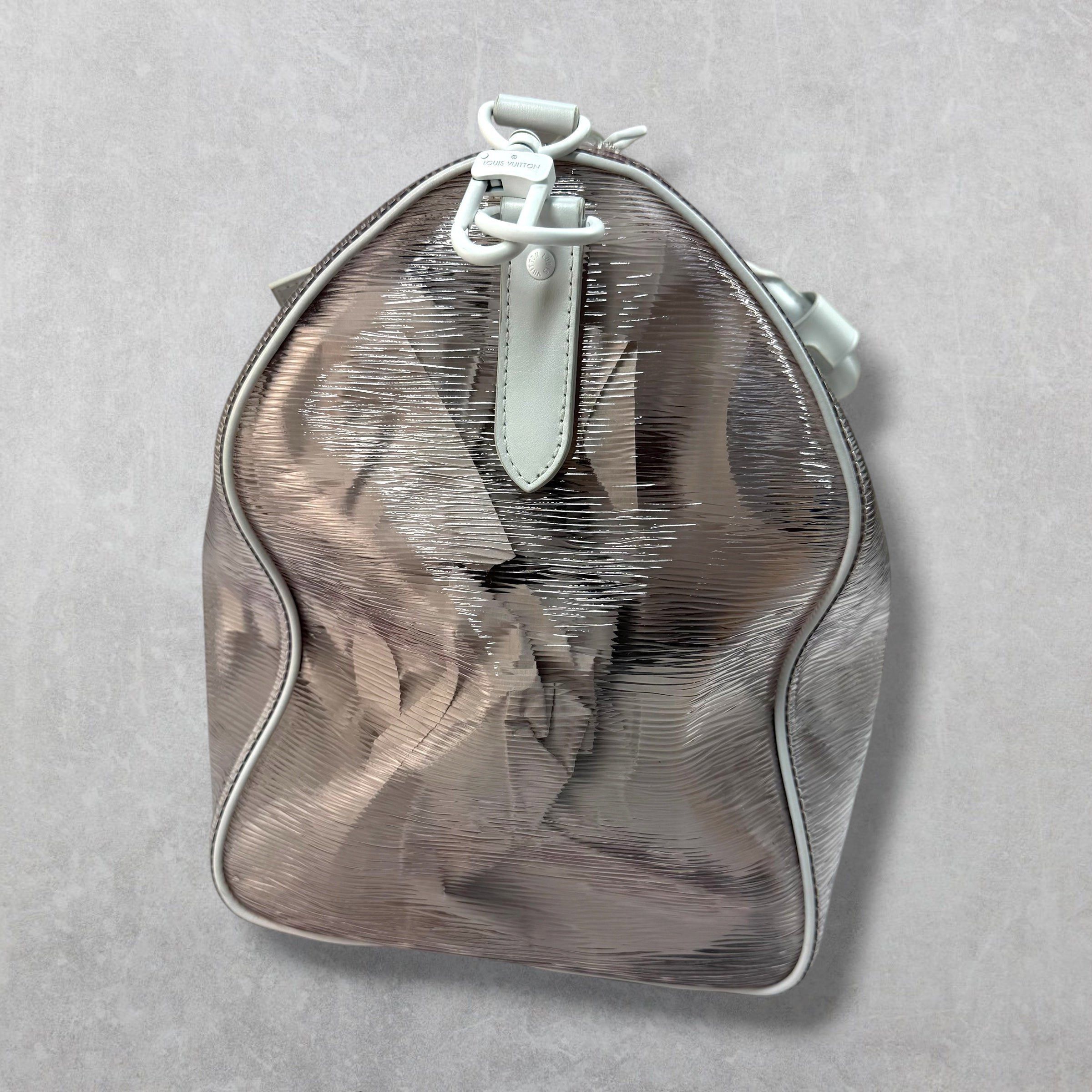 Louis Vuitton Louis Vuitton Wavy Keepall Bandoulière 50 Duffle Bag Size ONE SIZE - 5 Thumbnail