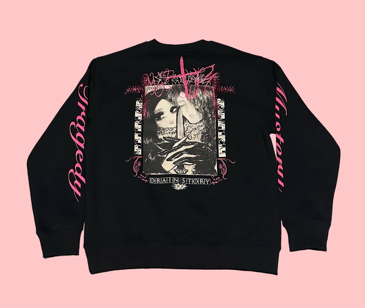 Drain Gang Bladee Martyr Tour Rhinestone Long sleeve Size US L / EU 52-54 / 3 - 4 Thumbnail