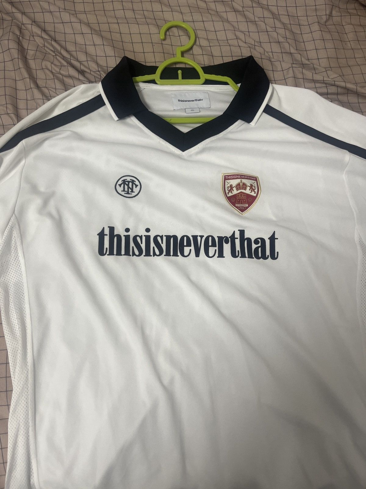 thisisneverthat SOCCER JERSEY IN WHITE Size US XL / EU 56 / 4 - 3 Thumbnail