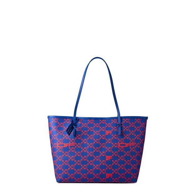 Off-White o1g2r1mq1224 Size: OS / Tote Bag in Blue & Red Size ONE SIZE - 1 Thumbnail