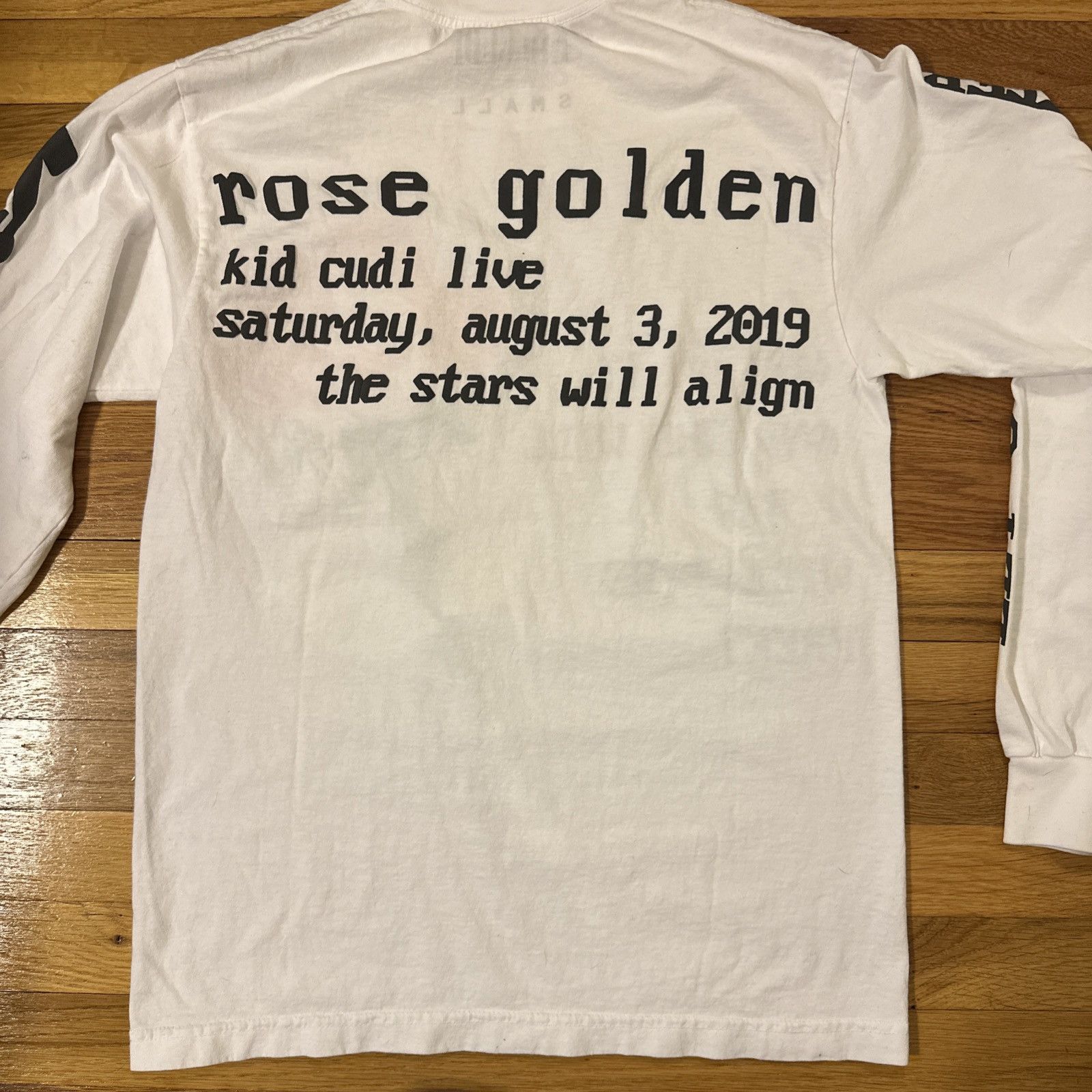 Cactus Plant Flea Market × Kid Cudi CPFM Kid Cudi Rose Golden 2019 Tour Tee Sz S Size US S / EU 44-46 / 1 - 3 Thumbnail