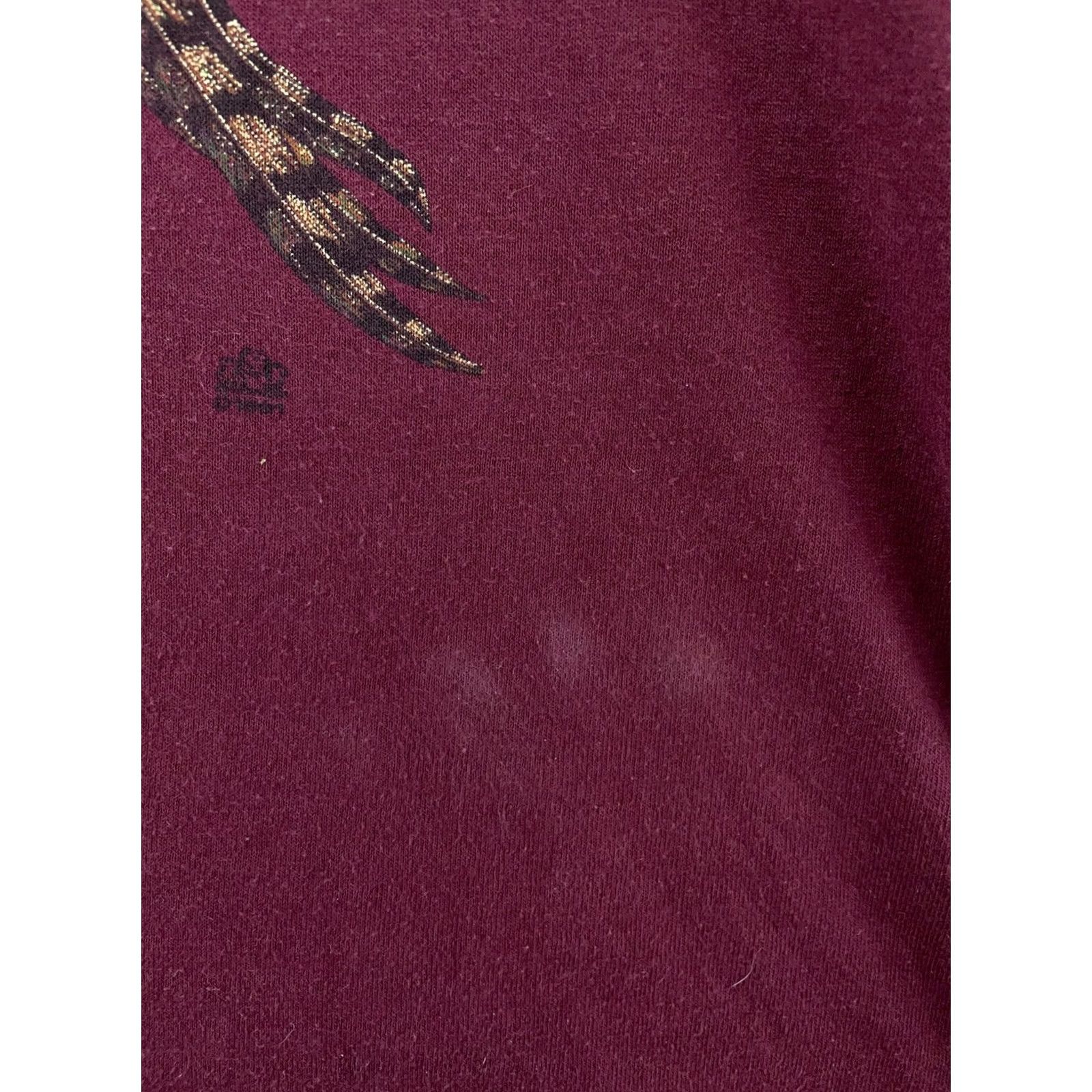 Jerzees VINTAGE Pheasant Shirt Mens L Burgundy Bird Hunting Nature Made USA 90s Shirt Mens L Burgundy Bird Hunting Nature Made USA 90s Size US L / EU 52-54 / 3 - 3 Thumbnail
