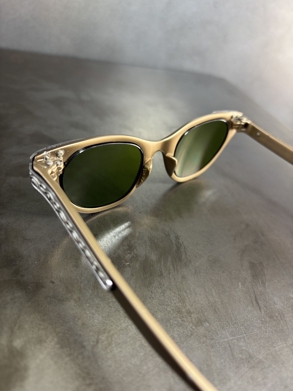 American Optical × Other × Vintage 1960s Tura Sunglasses 1950s Vintage Bronze Metal Turanette Size ONE SIZE - 19 Thumbnail
