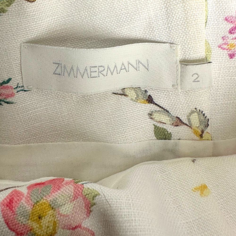 Zimmermann Floral Shorts Size 26" / US 2 / IT 38 - 4 Thumbnail