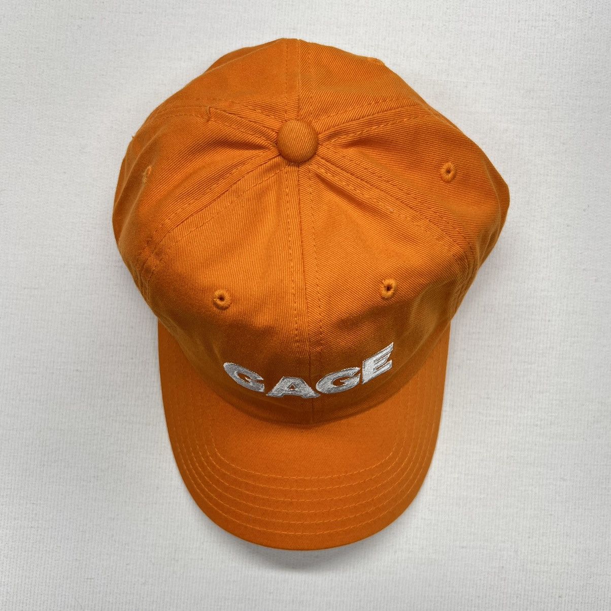 Other Gage Cannabis Hat Cap Mens Orange Snapback Embroidered Logo Size ONE SIZE - 12 Thumbnail