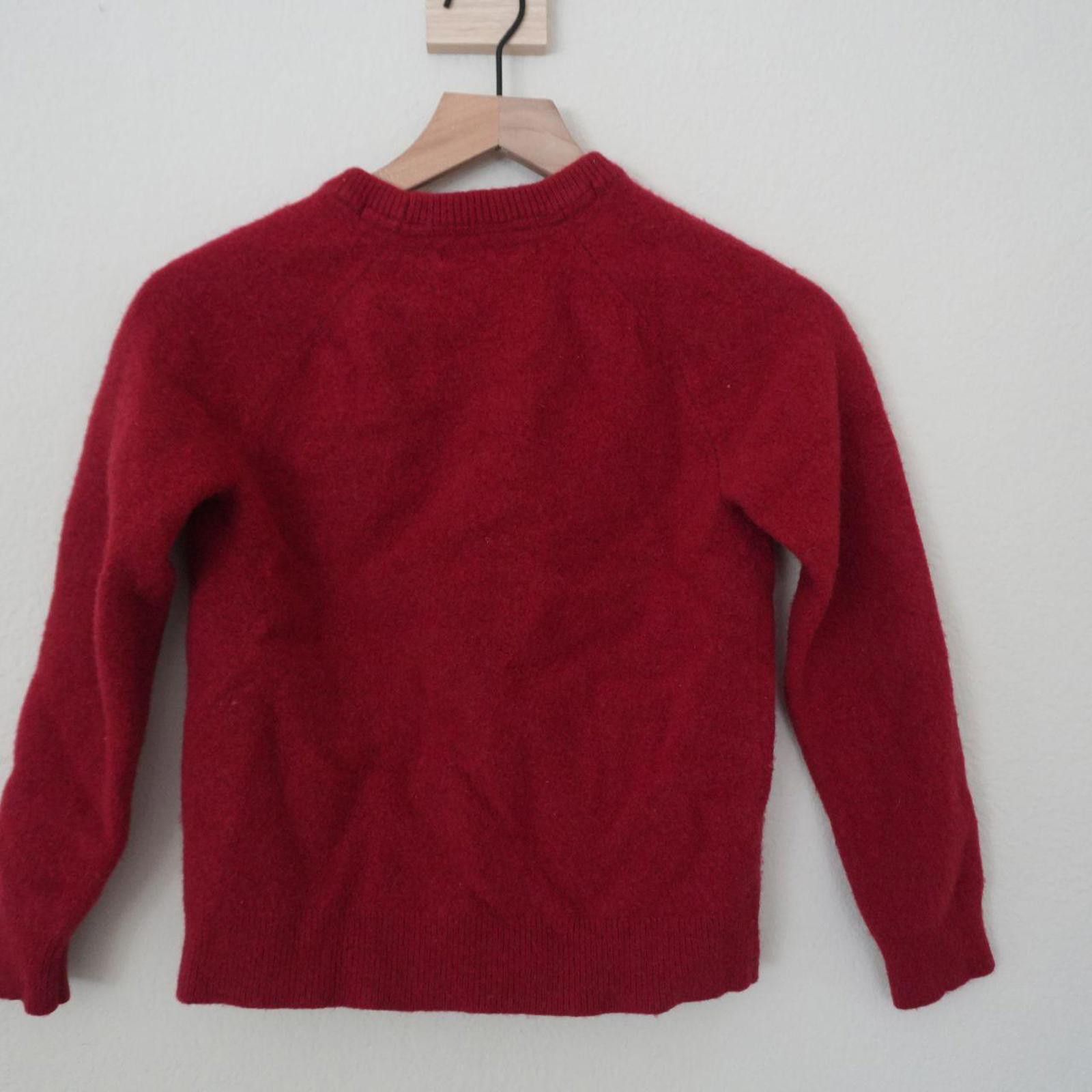 Other Goodthreads Sweater Women's M Red 100% Lambs Wool Size M / US 6-8 / IT 42-44 - 3 Thumbnail