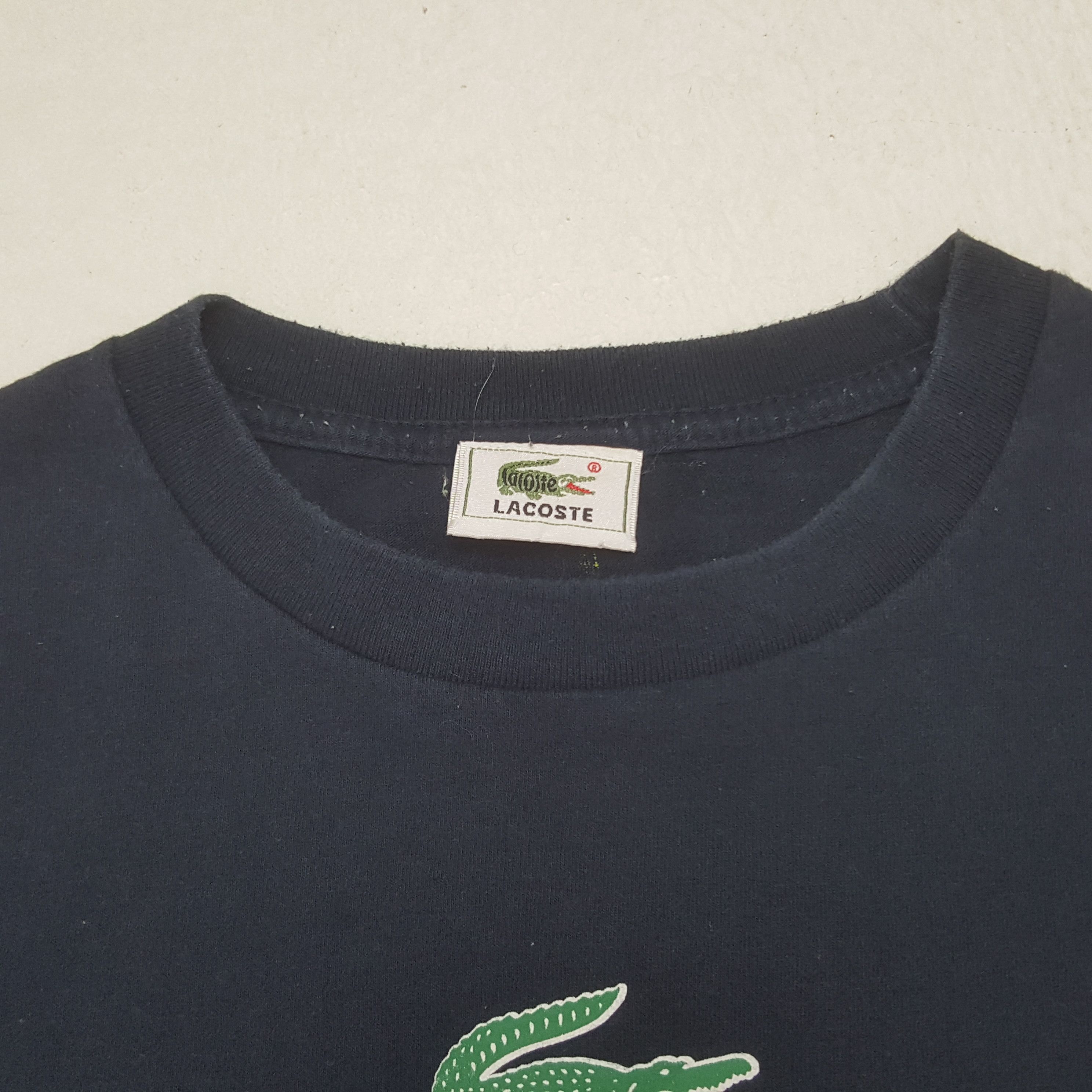 Lacoste Vintage Lacoste Designer Brand Logo Tshirt RR24 Size US L / EU 52-54 / 3 - 5 Thumbnail