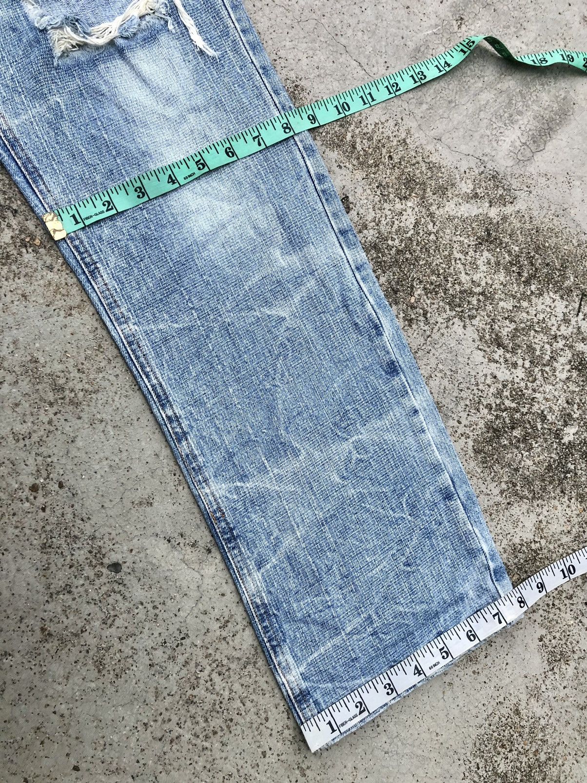 Hypebeast × If Six Was Nine RIPPED DISTRESSED JEANS Size 30" / US 8 / IT 44 - 8 Thumbnail