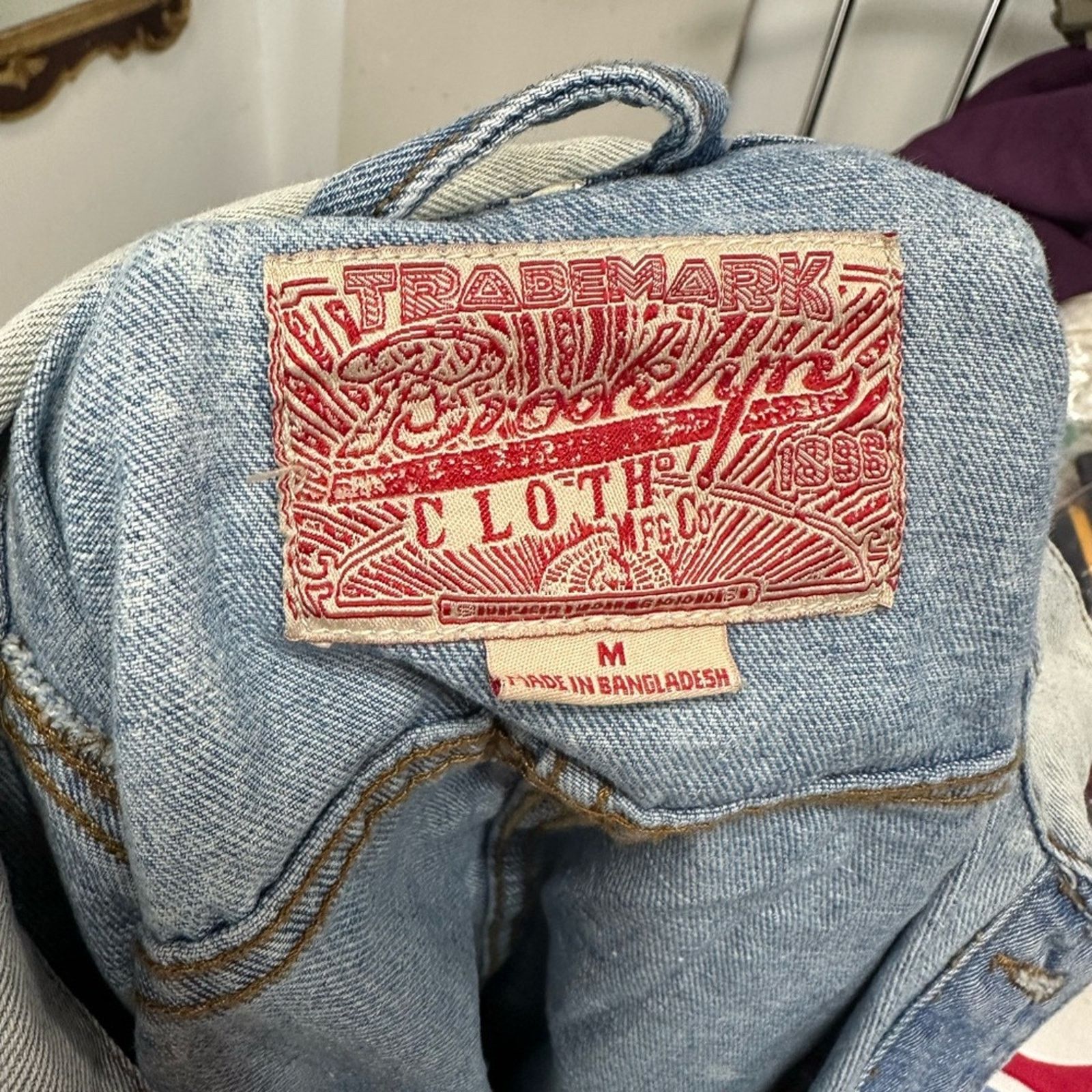 Brooklyn Cloth Brooklyn Cloth Distressed Jean Jacket Size US M / EU 48-50 / 2 - 3 Thumbnail