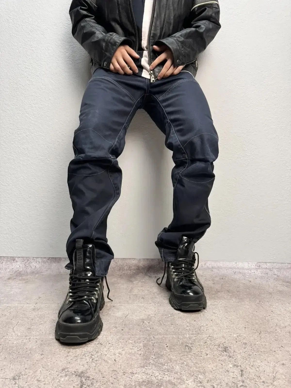 Vintage SALE💣💣 Junya Watanabe Style G Star raw Bondage Cargo Pans Size US 31 - 1 Thumbnail