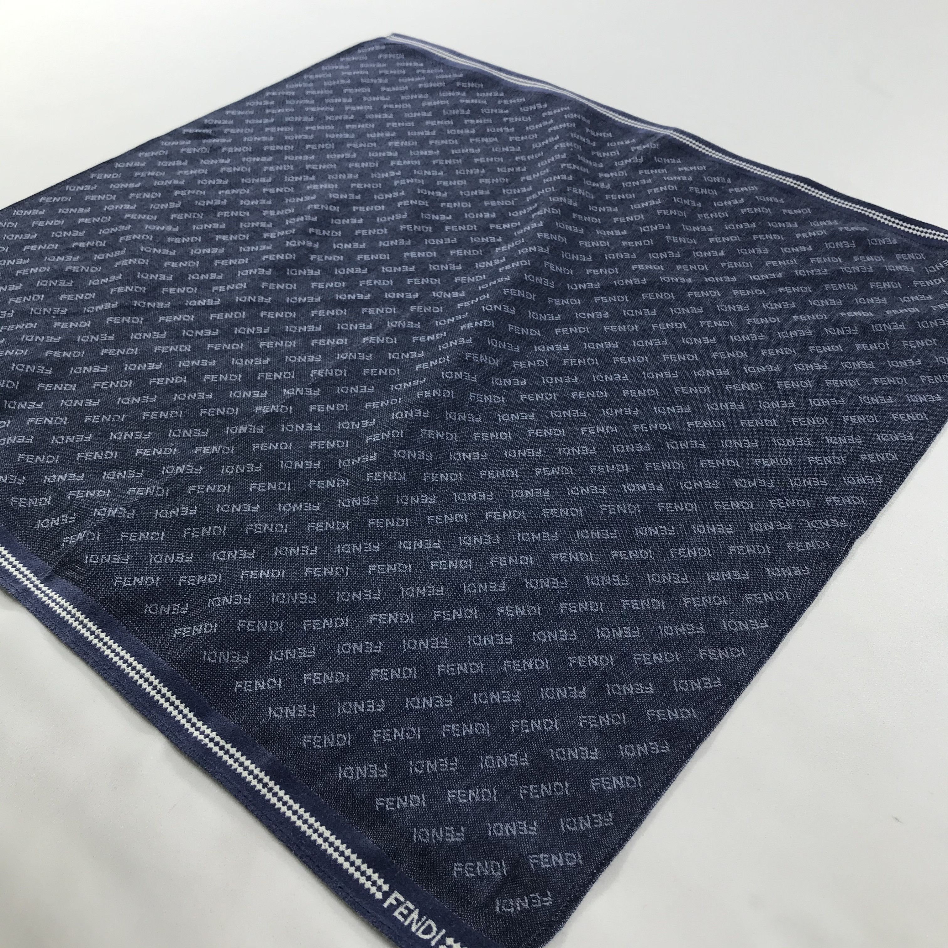 Vintage Vintage Fendi Bandana / Handkerchief / Neckerchief - S1399 Size ONE SIZE - 2 Thumbnail