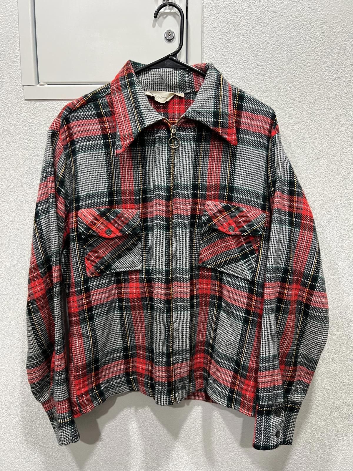 Other 40/50s Mr.California Zip up Wool Flannel Size US L / EU 52-54 / 3 - 1 Thumbnail