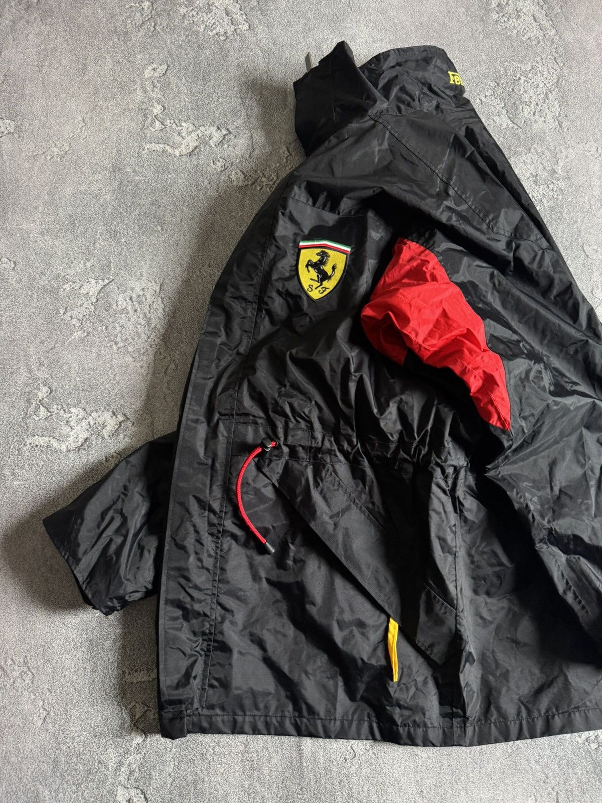 Vintage Ferrari XL official jacket zip nylon coat parka bomber 90s Size US XL / EU 56 / 4 - 15 Thumbnail