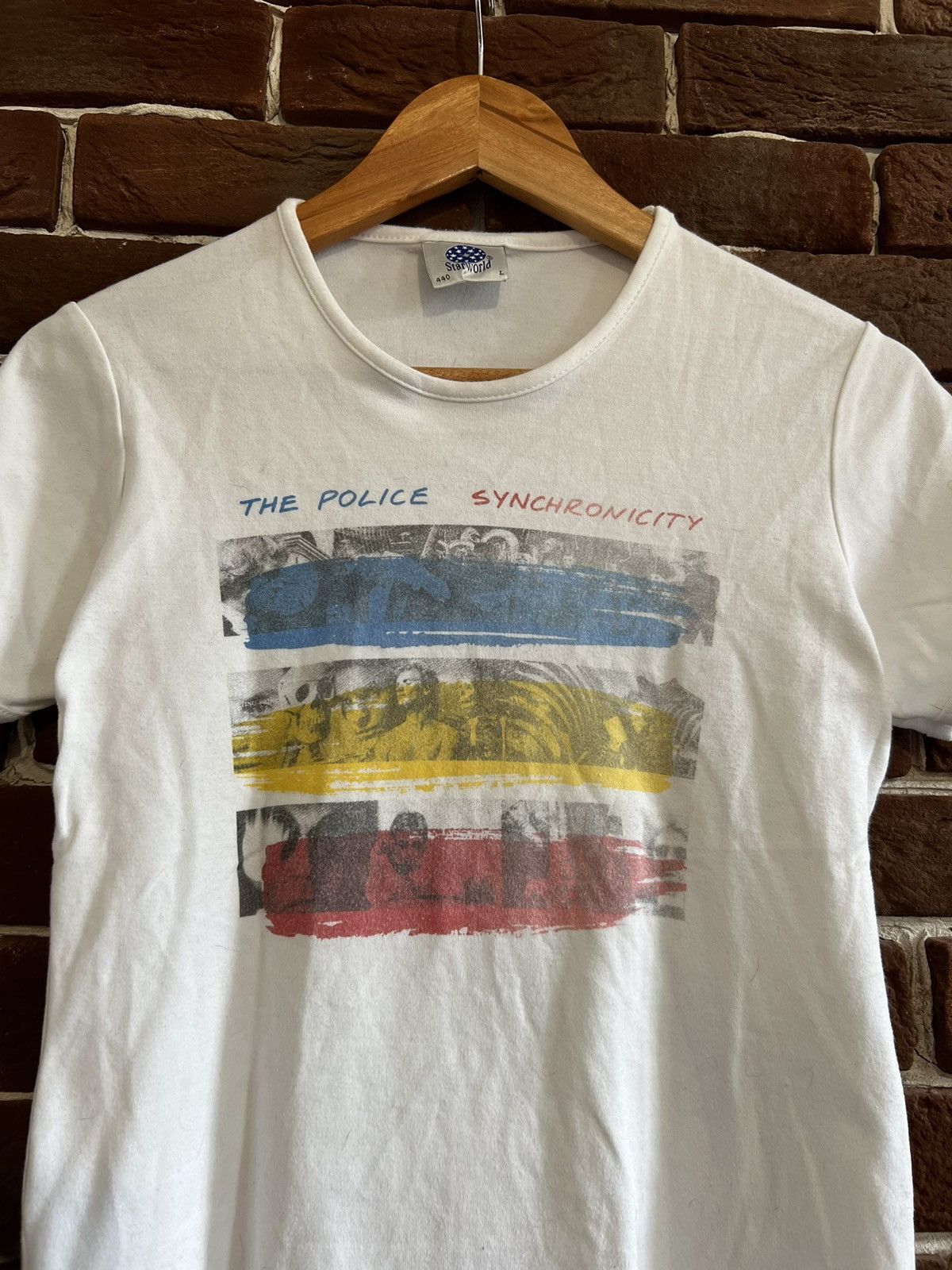 Band Tees × Vintage Vintage 80s The Police Synchronicity Girly Band L T shirt Size L / US 10 / IT 46 - 3 Thumbnail