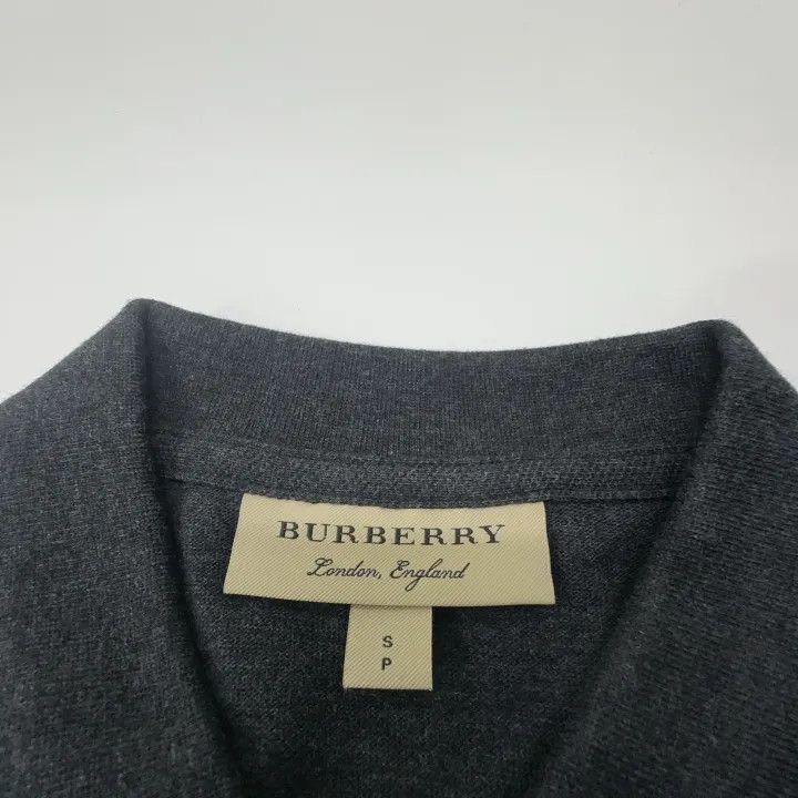 Burberry Burberry Burberry Gray Short Sleeve Polo Shirt-2507 Size US S / EU 44-46 / 1 - 7 Thumbnail
