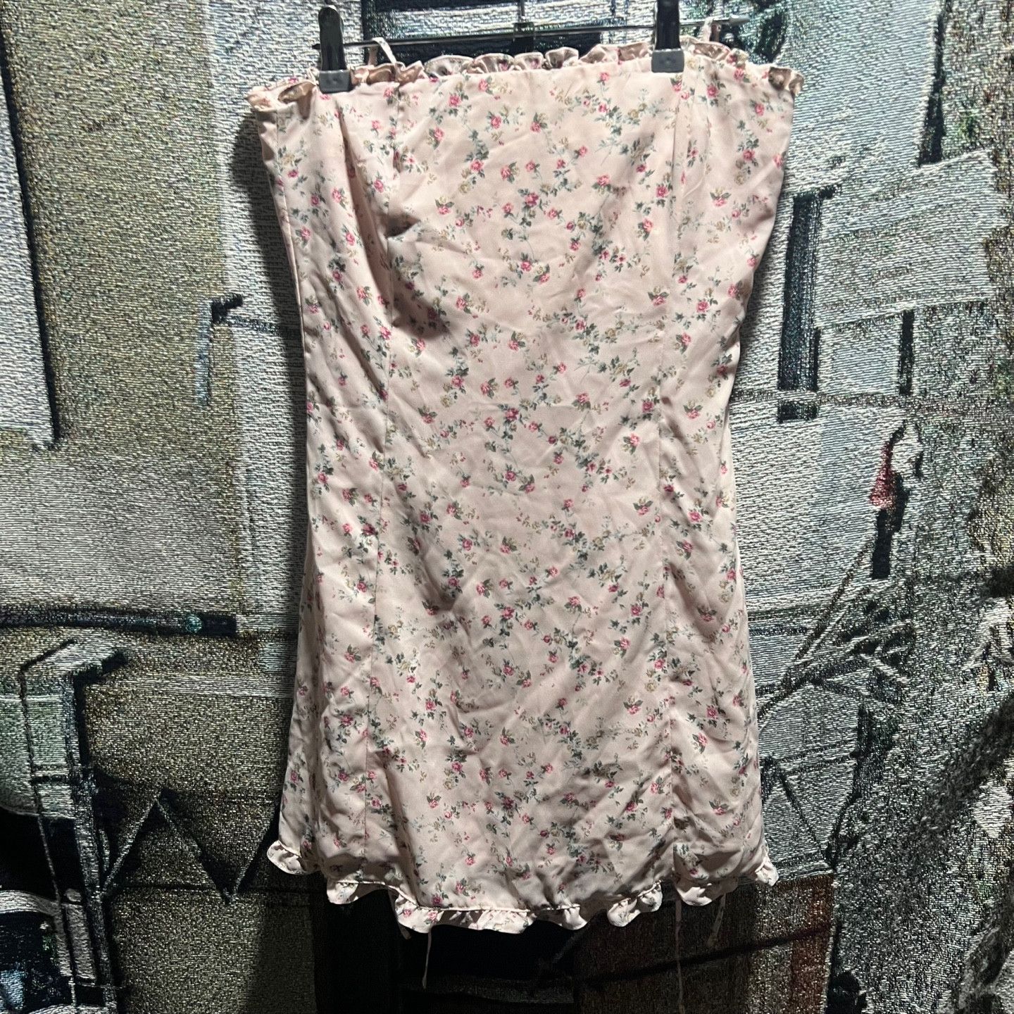 Other NOT YOUR ROSE frill flower mini dress Size S / US 4 / IT 40 - 1 Thumbnail
