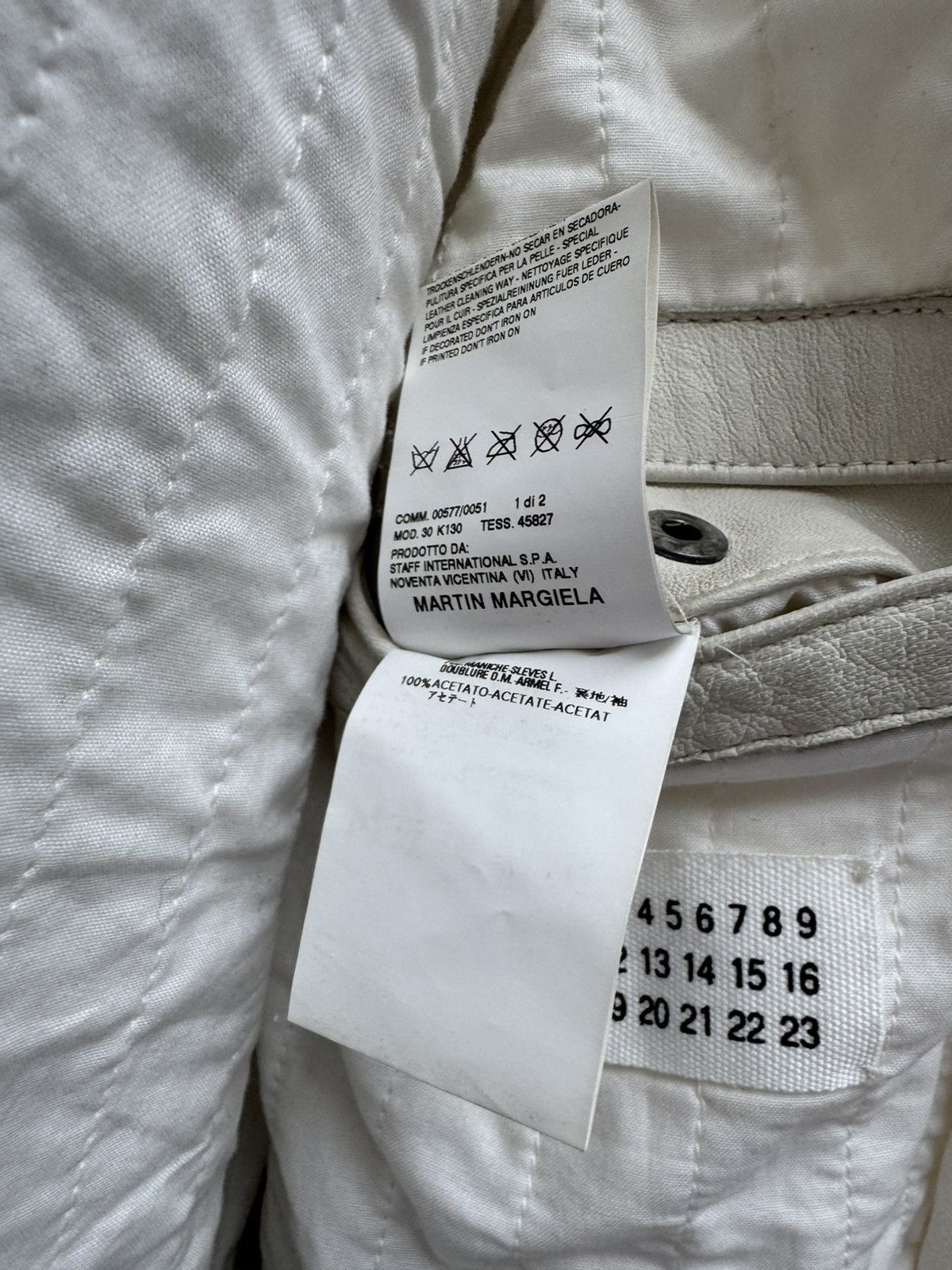 Maison Margiela Maison Martin Margiela SS05 Distressed Leather Biker Jacket Size US M / EU 48-50 / 2 - 17 Thumbnail