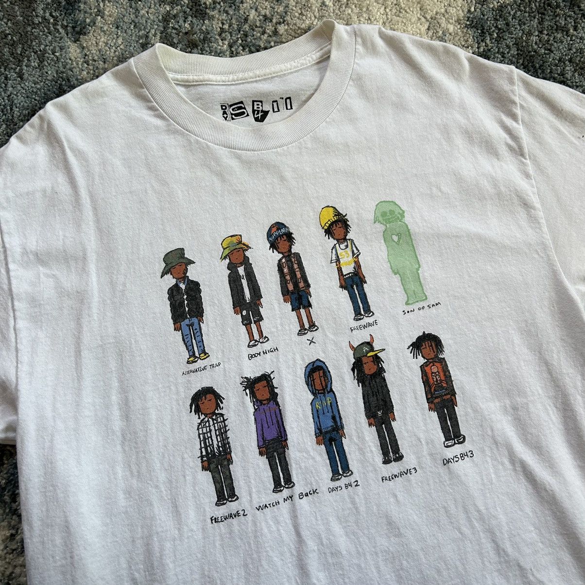 Kodone × Lyrical Lemonade 2019 LUCKi ECK$ DAYS B4 iii DiSCOGRAPHY TEE Size US L / EU 52-54 / 3 - 3 Thumbnail