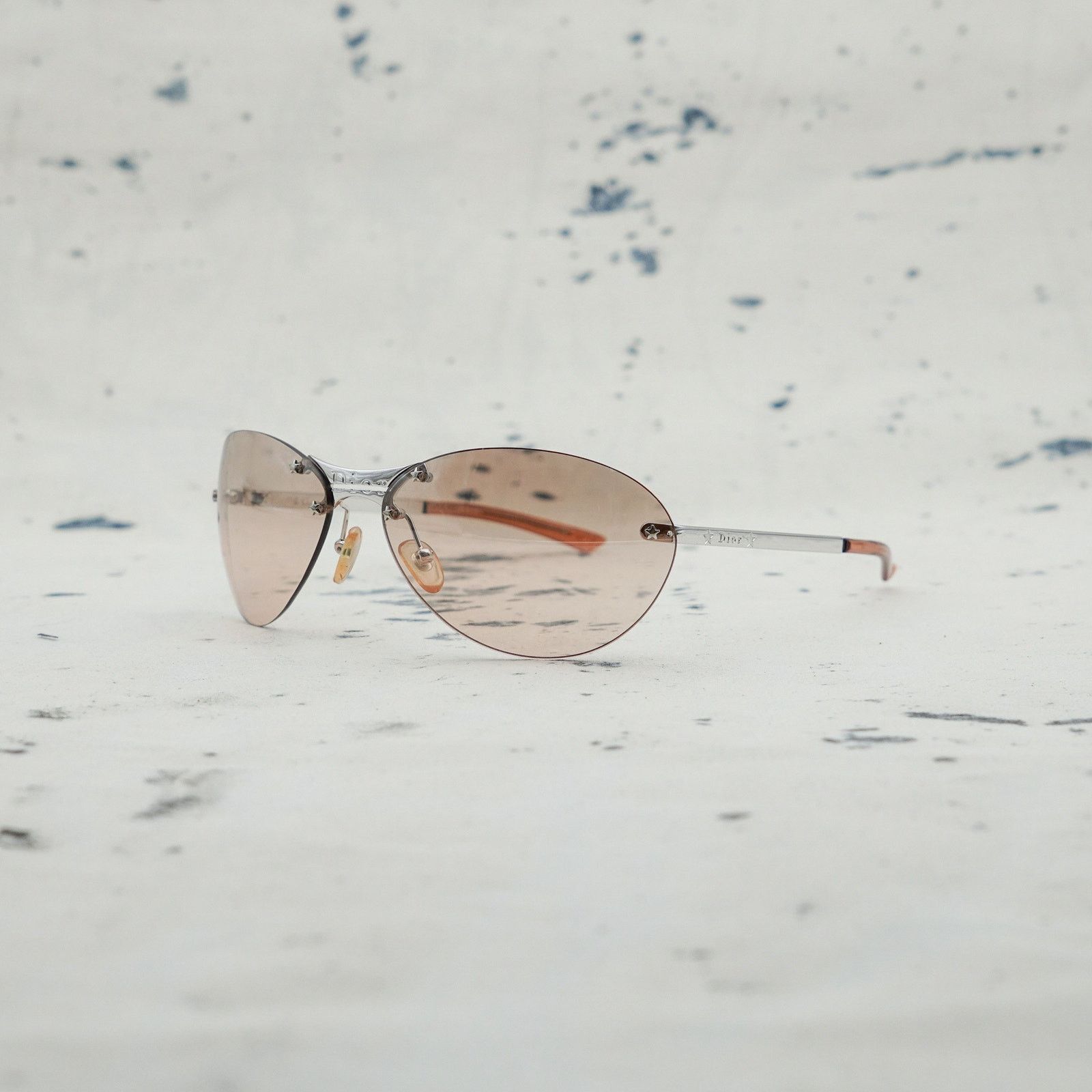 Dior Dior starlight silver rimless star logo y2k sunglasses Size ONE SIZE - 1 Thumbnail