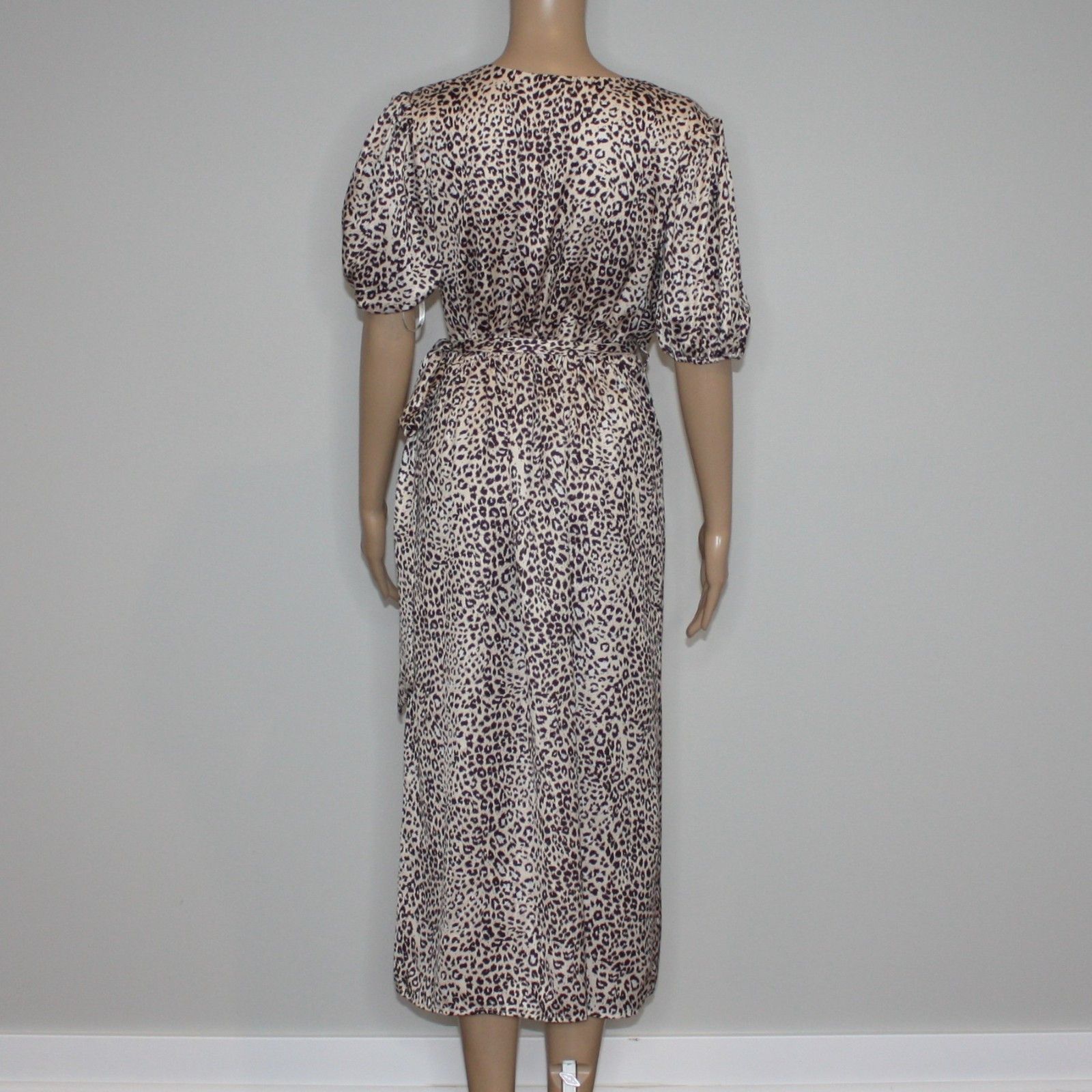 Other Chi Chi London Leopard Animal Print Wrap Maxi Dress Size M / US 6-8 / IT 42-44 - 8 Thumbnail