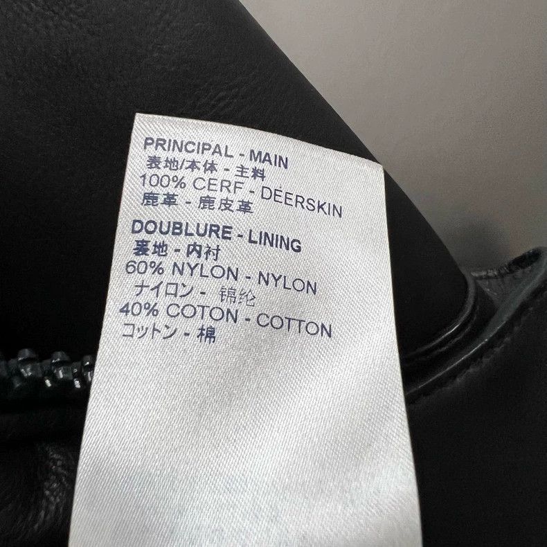 Louis Vuitton Louis Vuitton Black chain printed leather jacket 2501-Nexta Size US M / EU 48-50 / 2 - 4 Thumbnail