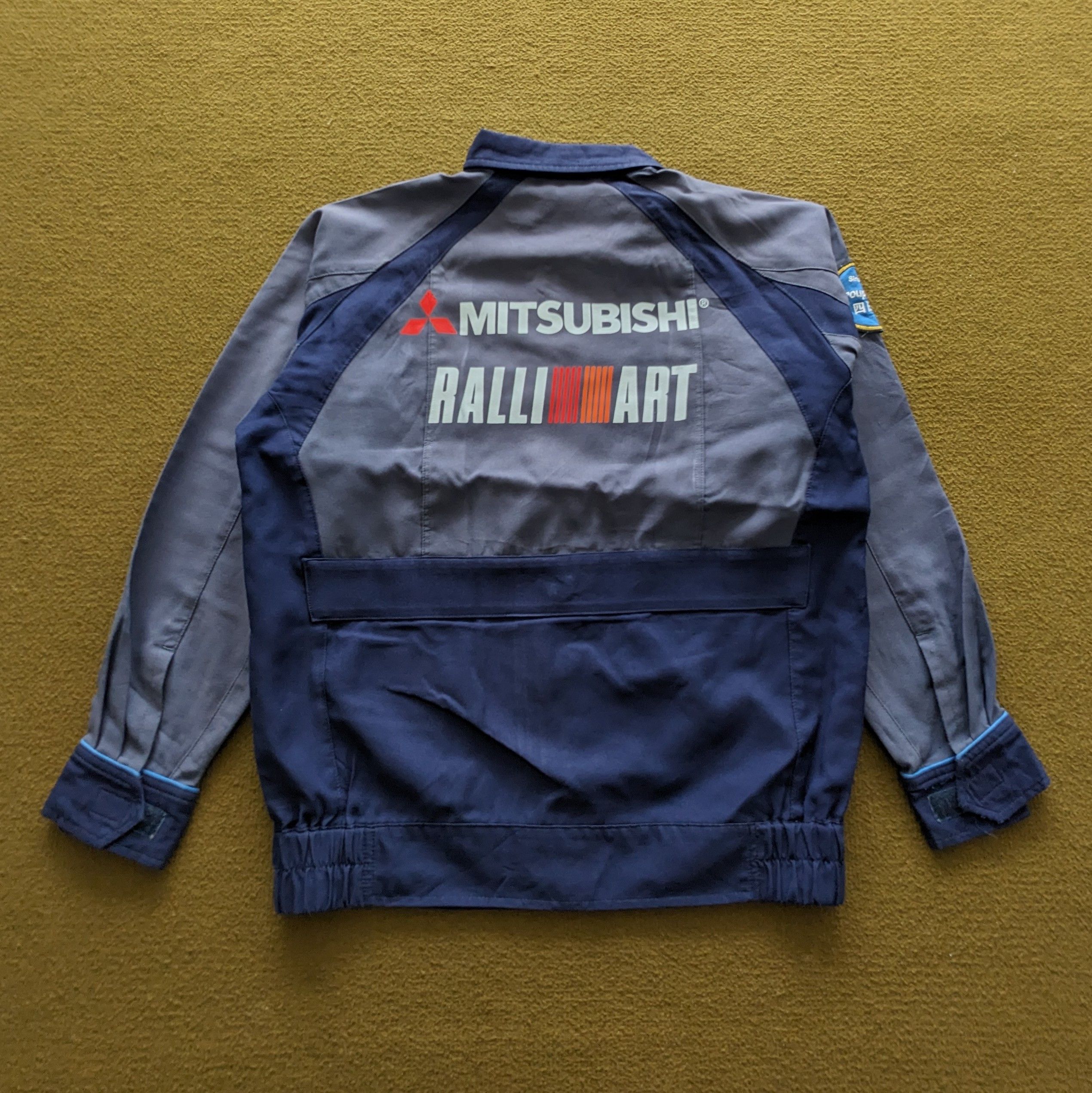 Vintage Vintage MITSUBISHI RALLI ART Japanese Racing Uniform Jacket Size US S / EU 44-46 / 1 - 1 Thumbnail