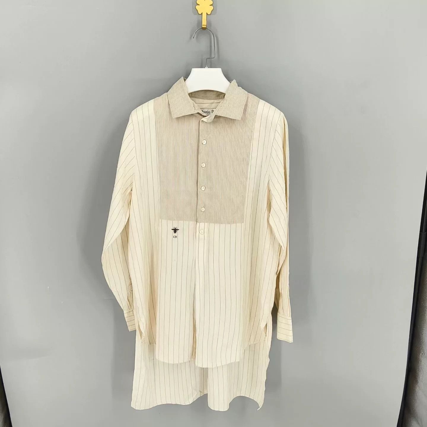 Dior Dior Bee Embroidery Long Shirt Size XS / US 0-2 / IT 36-38 - 1 Thumbnail