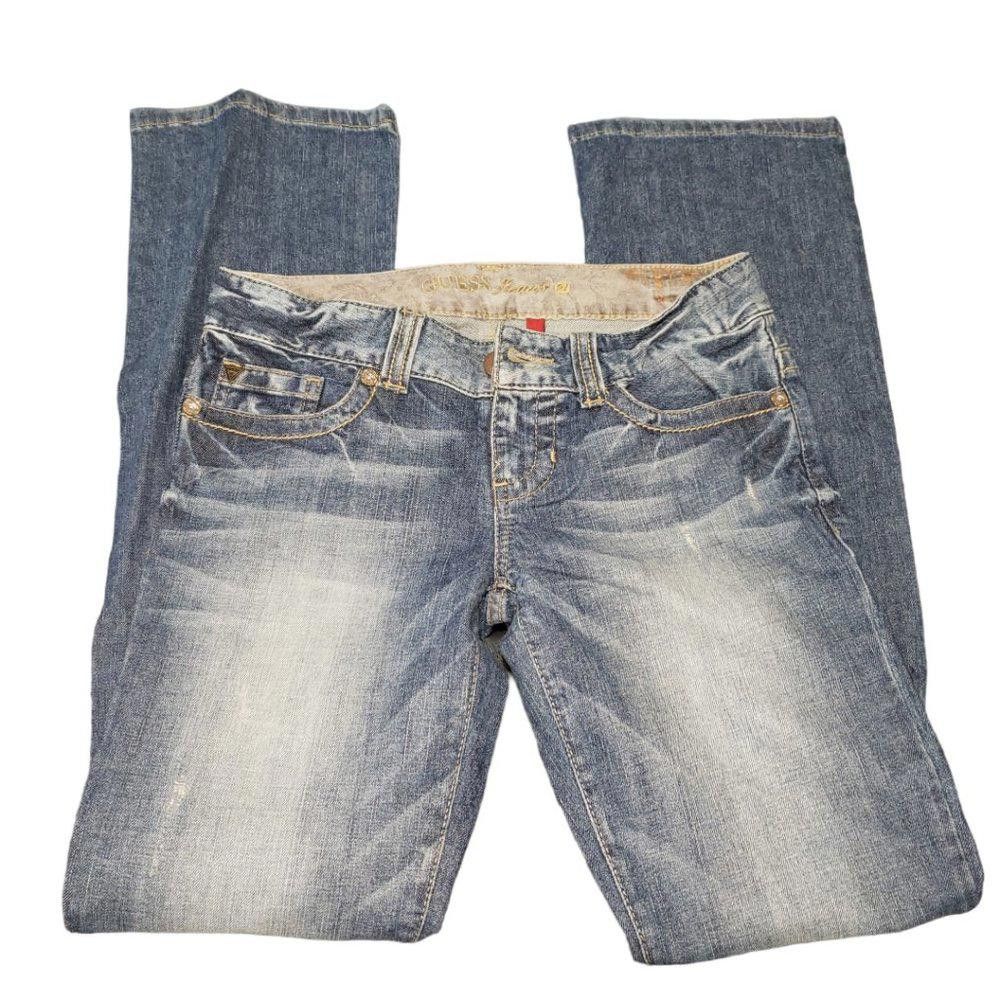 Guess CT180a Guess Stretch Boot Cut Ladies Jeans Size 27 Size 27" / US 4 / IT 40 - 10 Thumbnail