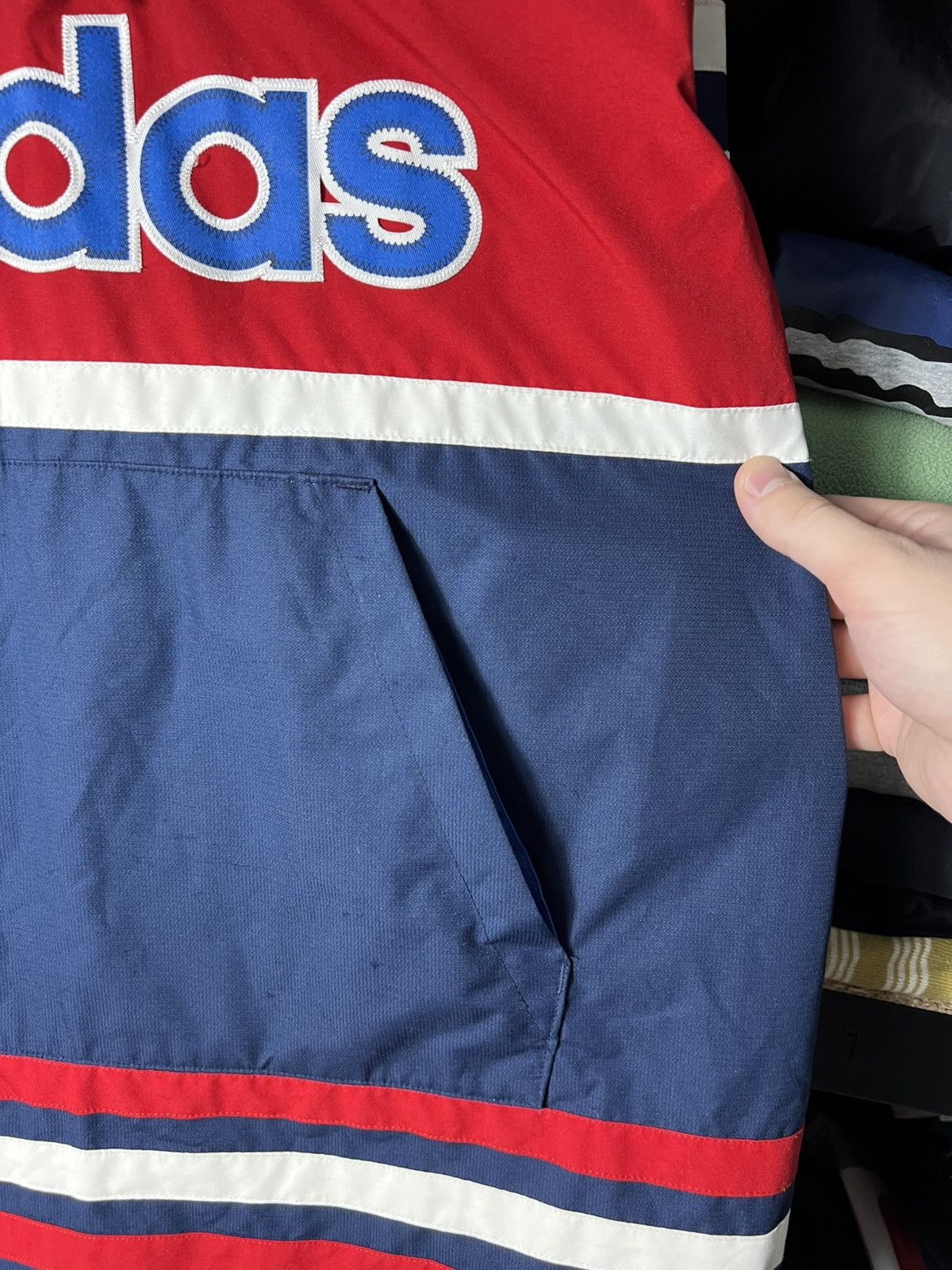 Adidas 🔹 Adidas Retro Anorak Windbreaker – Snowboarding Jacket Rare Size US L / EU 52-54 / 3 - 17 Thumbnail