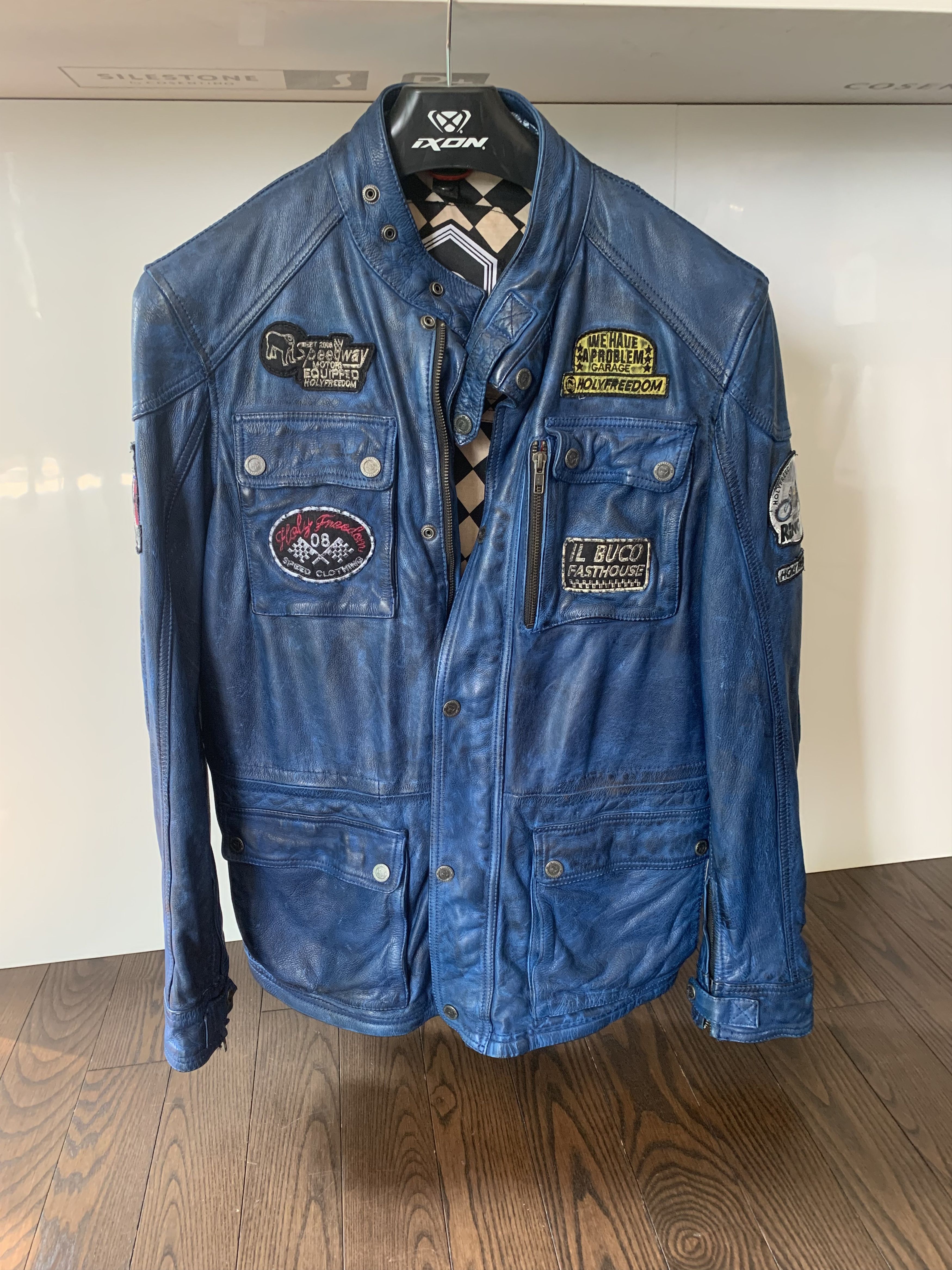 Other Holyfreedom Cafe Racer Leather Jacket Size US M / EU 48-50 / 2 - 1 Thumbnail
