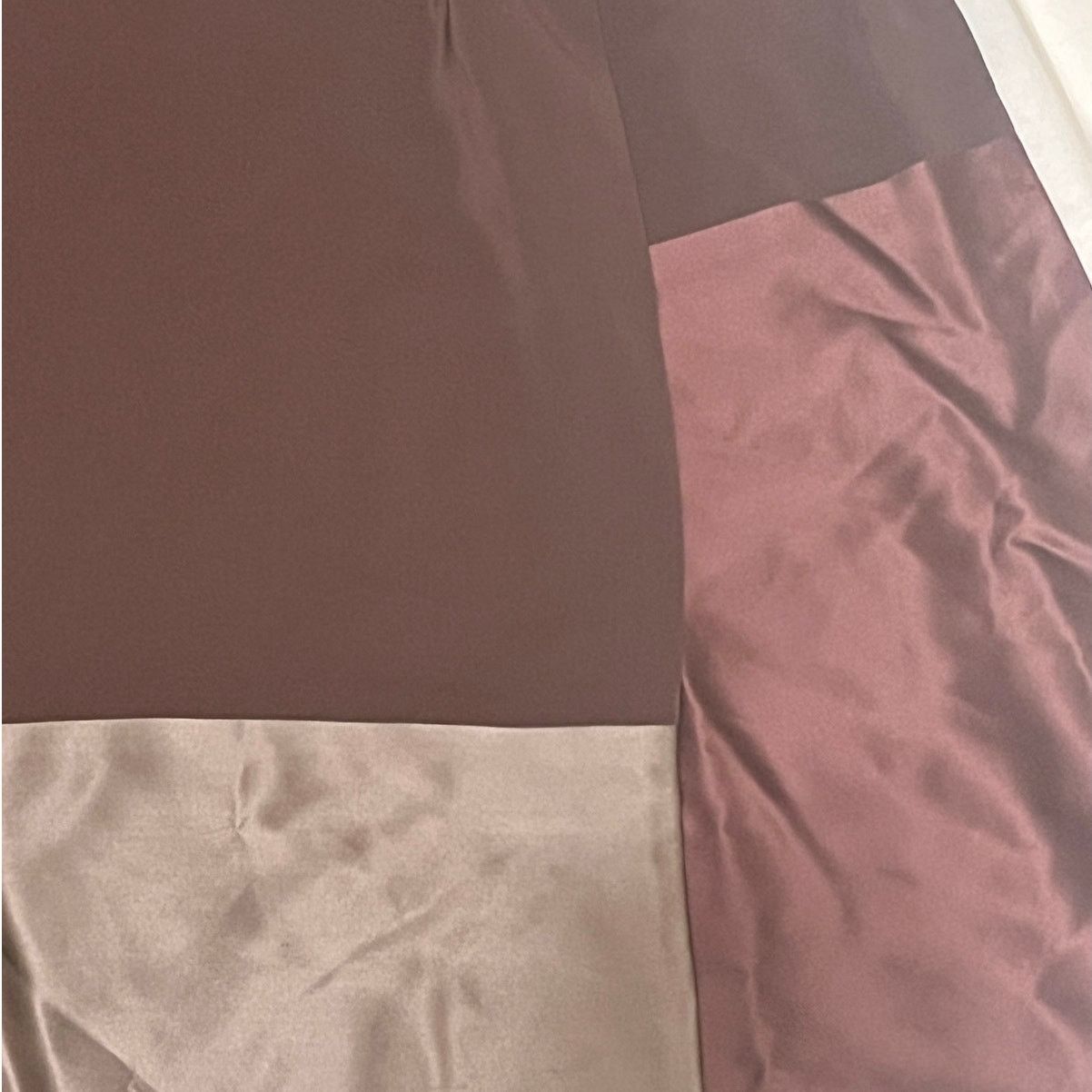 Other Mark Snider 100% Silk Scarf - Shades of Brown Made in U.S.A Size ONE SIZE - 3 Thumbnail